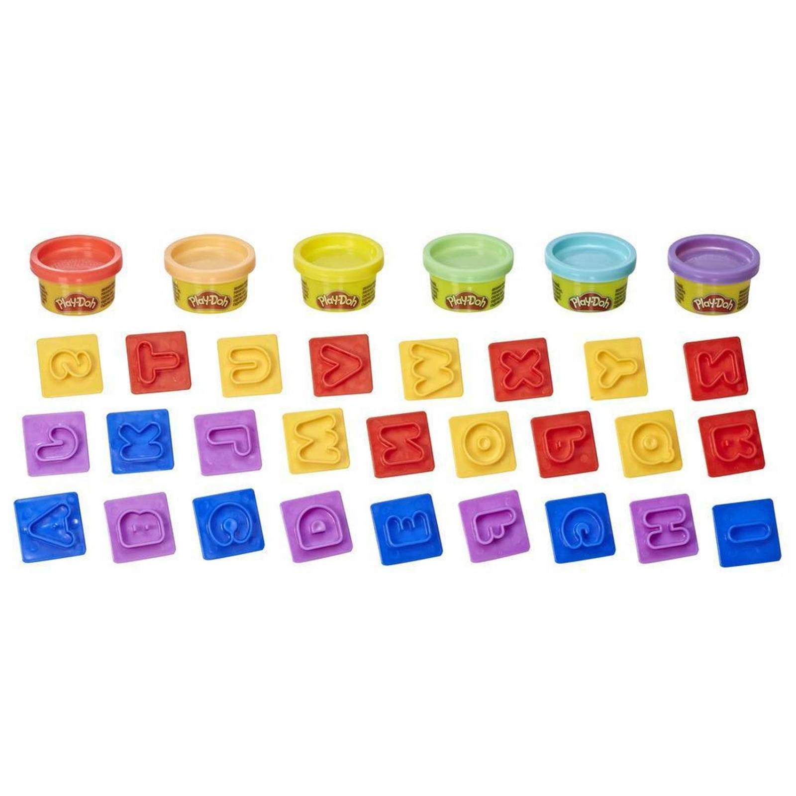 Play Doh: Set De Letras Fundamentales 