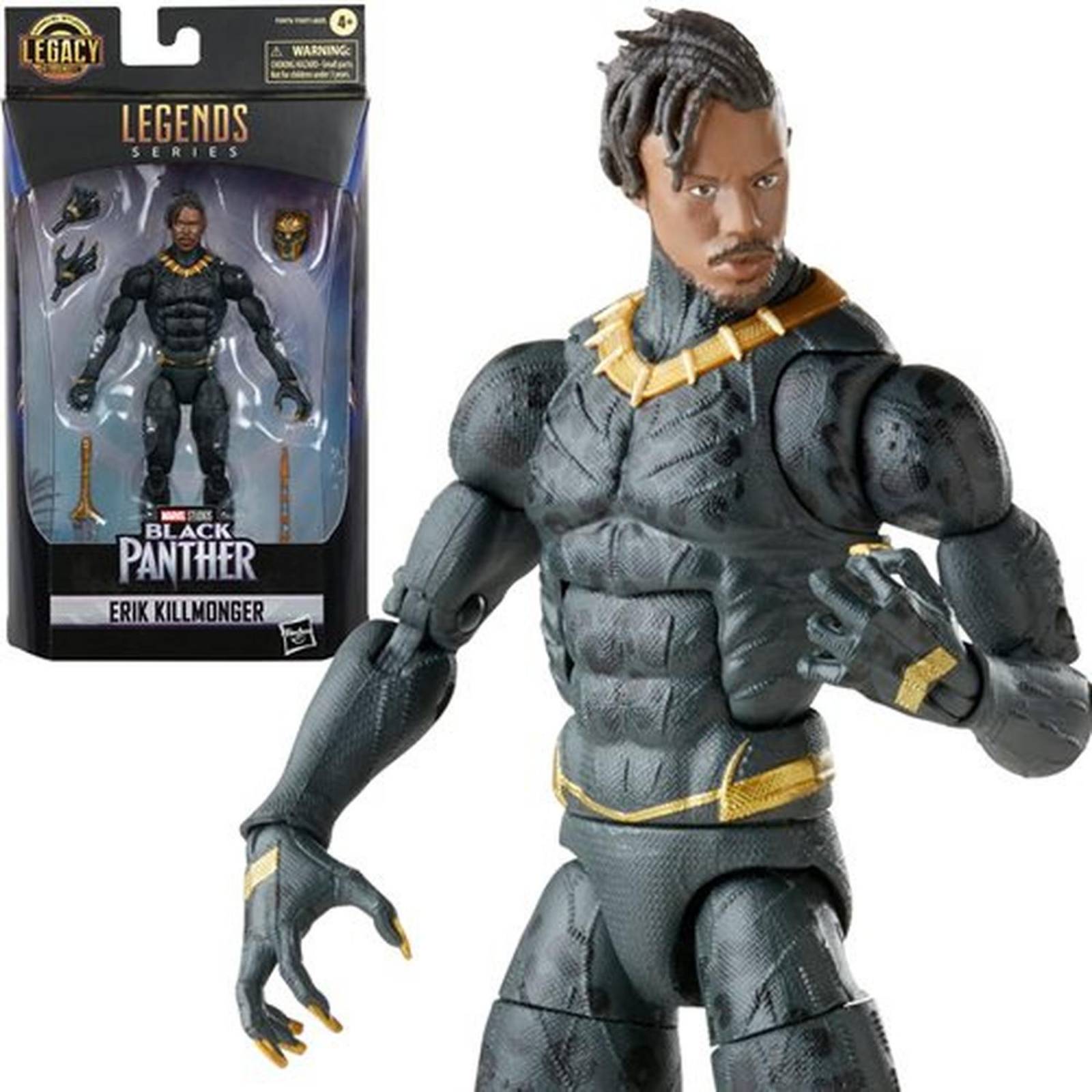 Marvel Legends: Legacy Collection Black Panther - Erik Killmonger 
