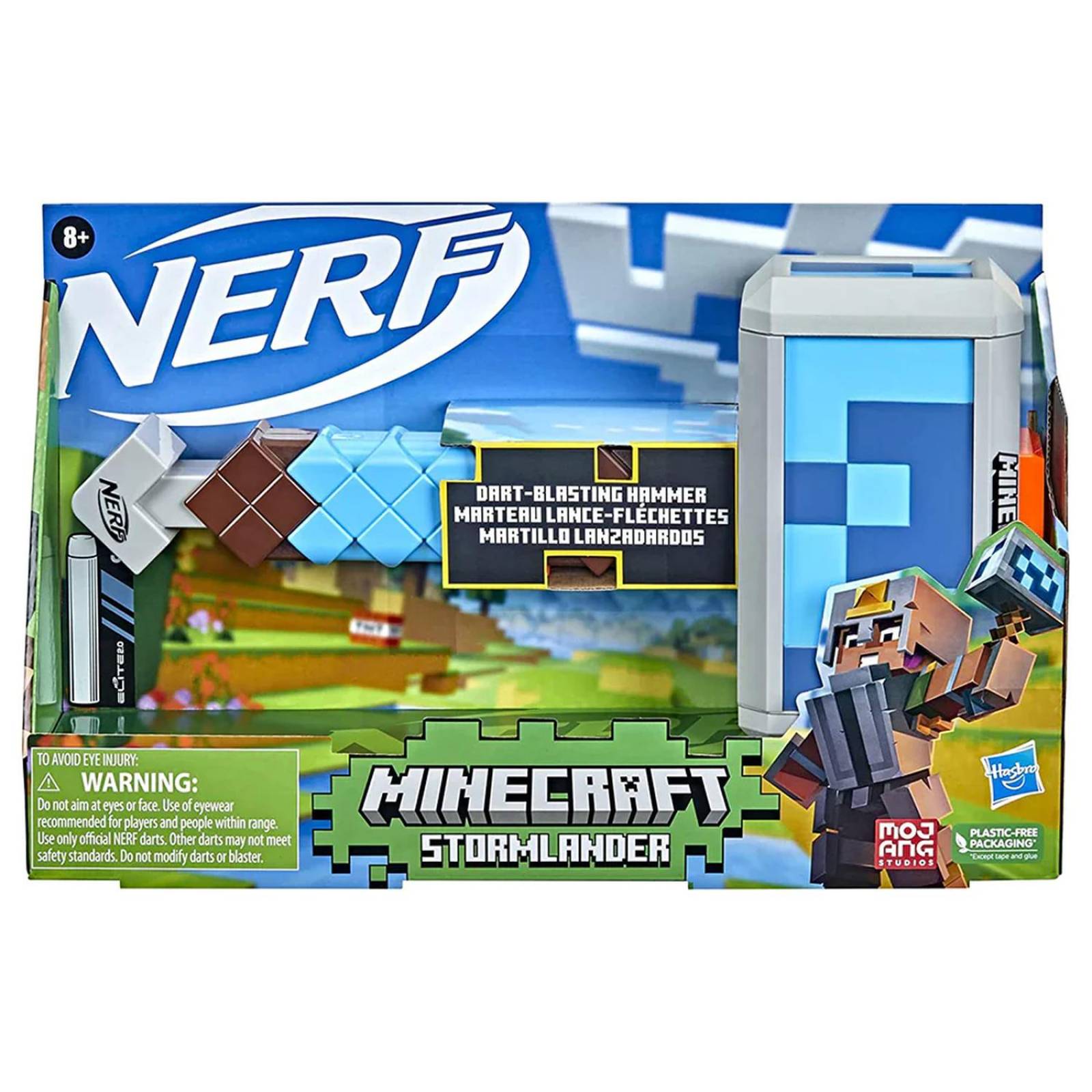 Nerf Minecraft: Stormlander Lanzador De Dardos