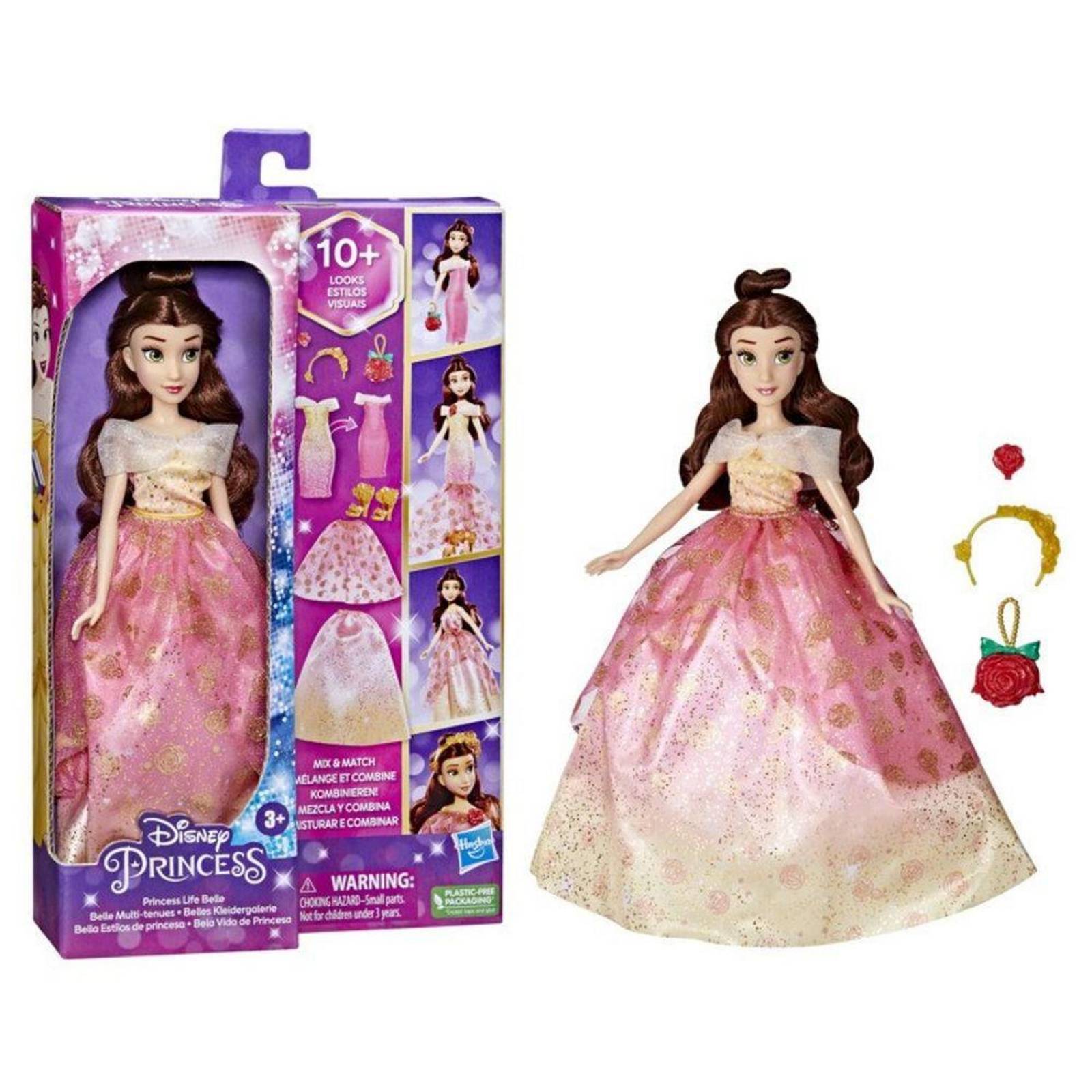 Disney Princess: Princesas - Bella Vida De Princesa Muñeca 