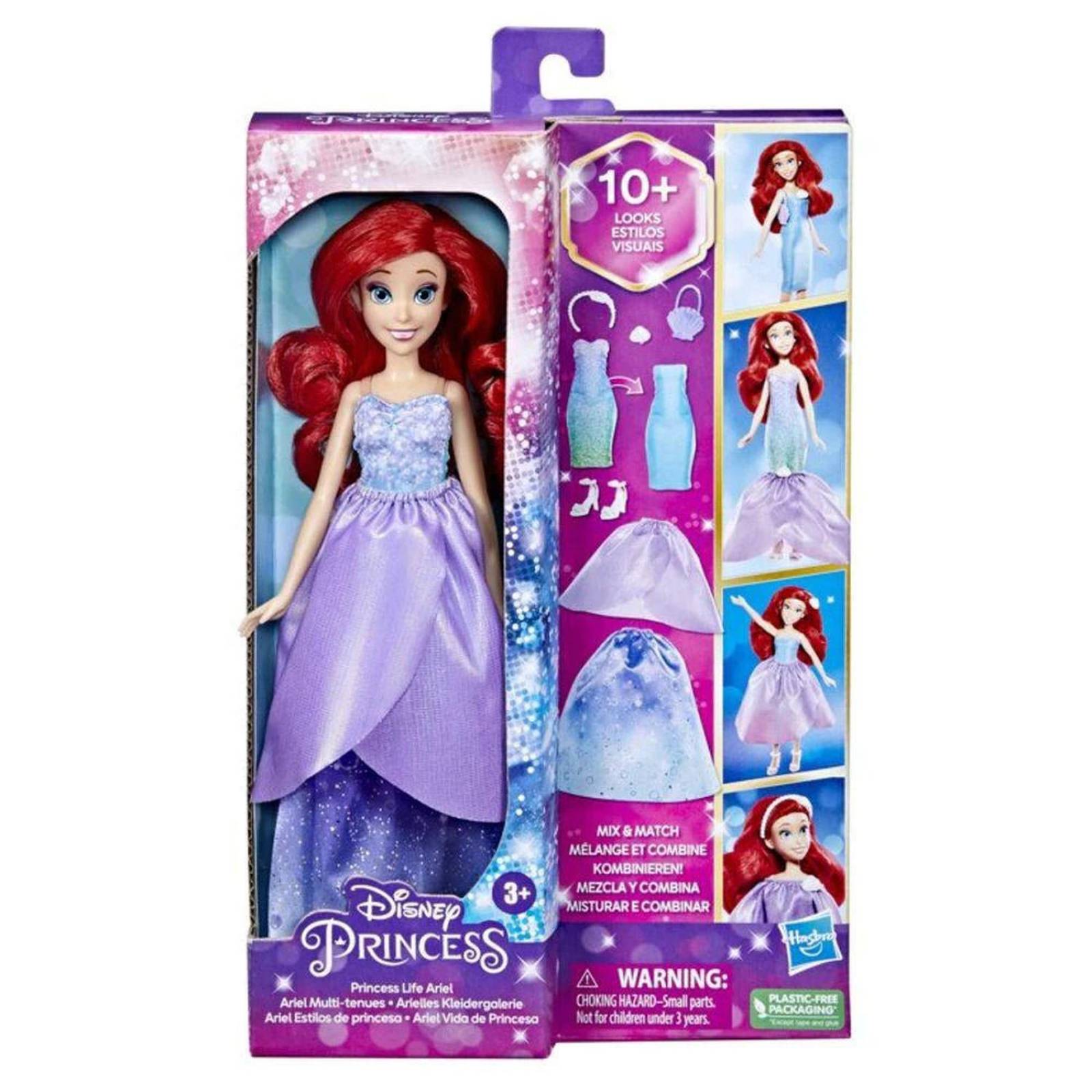 Disney Princess: Princesas - Ariel Vida De Princesa Muñeca 
