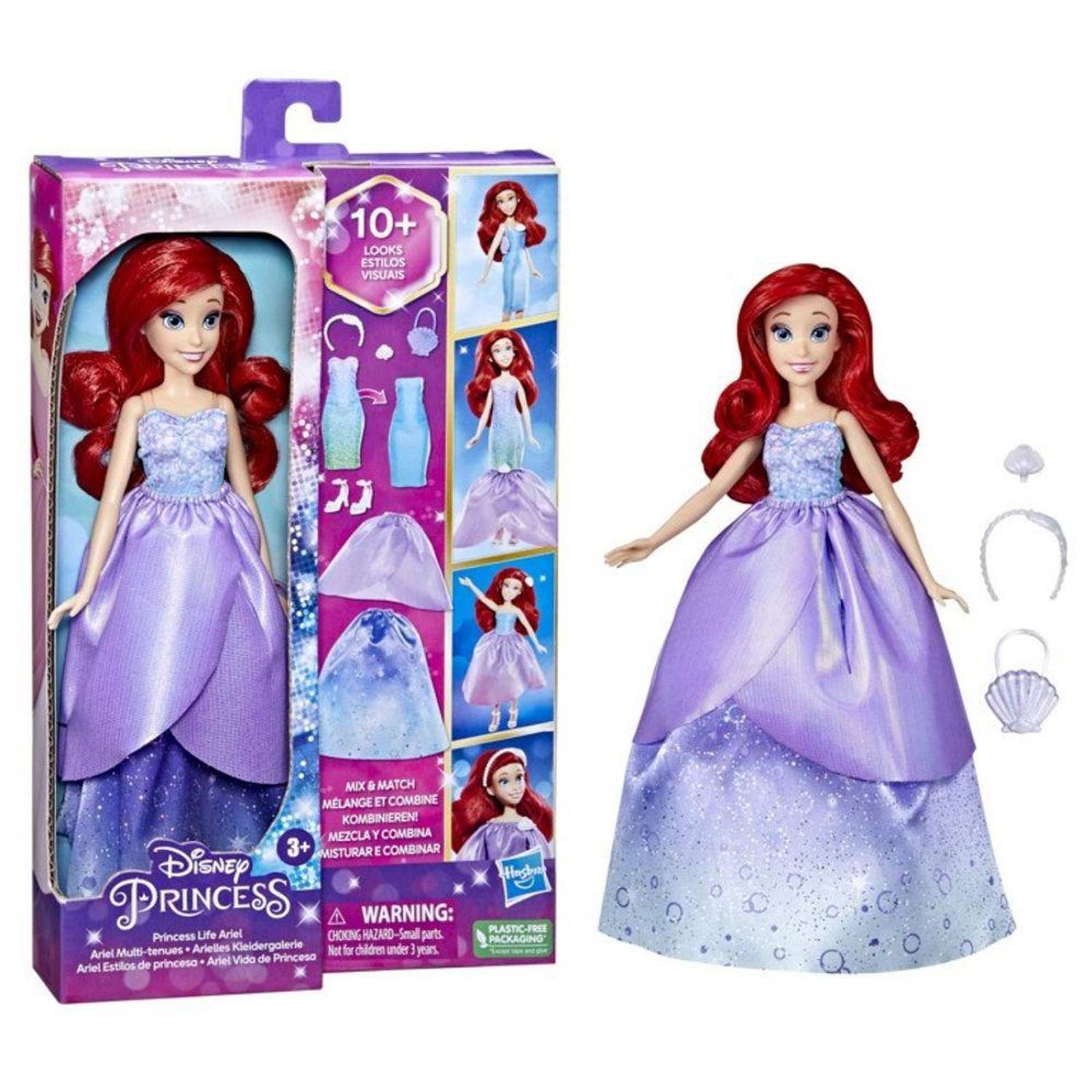 Disney Princess: Princesas - Ariel Vida De Princesa Muñeca 