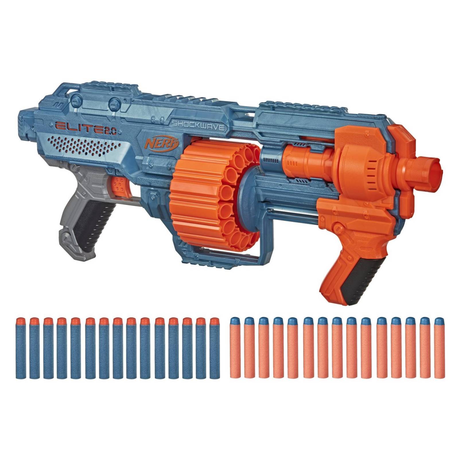 Nerf Elite 2.0: Shockwave RD-15 Lanzador De Dardos 