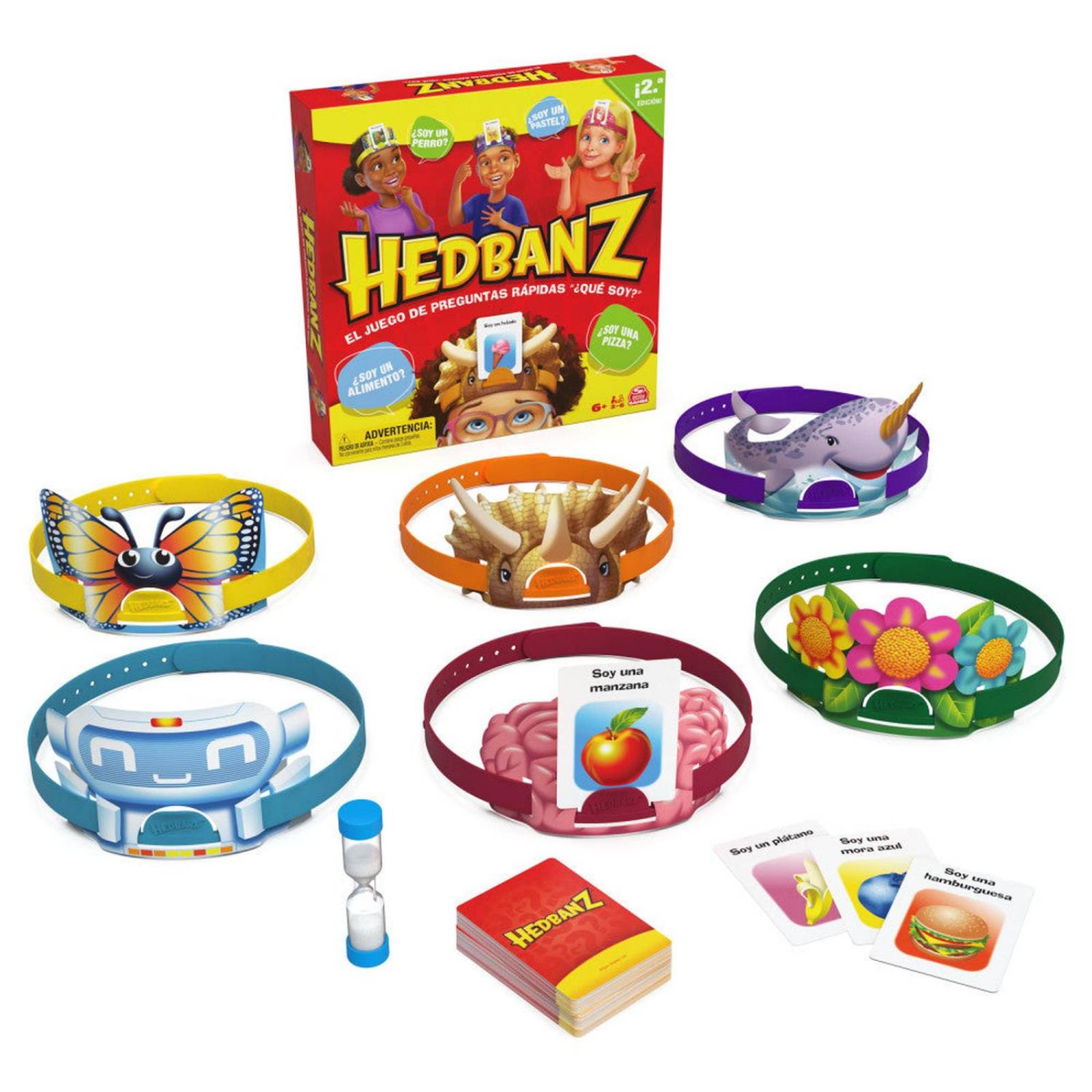 Games: Hedbanz Familiar Refresh 2023 Juego Mesa 