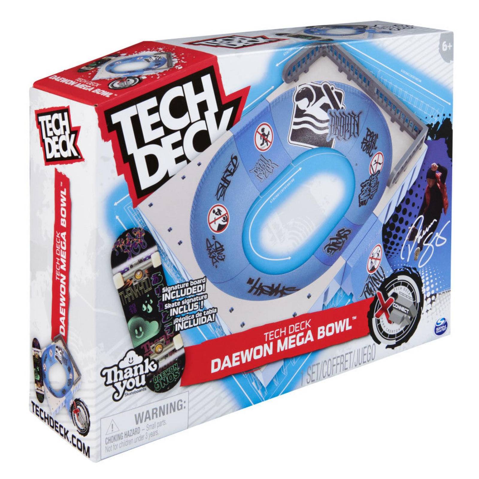 Tech Deck: Set De Rampas X Connect - Mega Bowl Daewon 