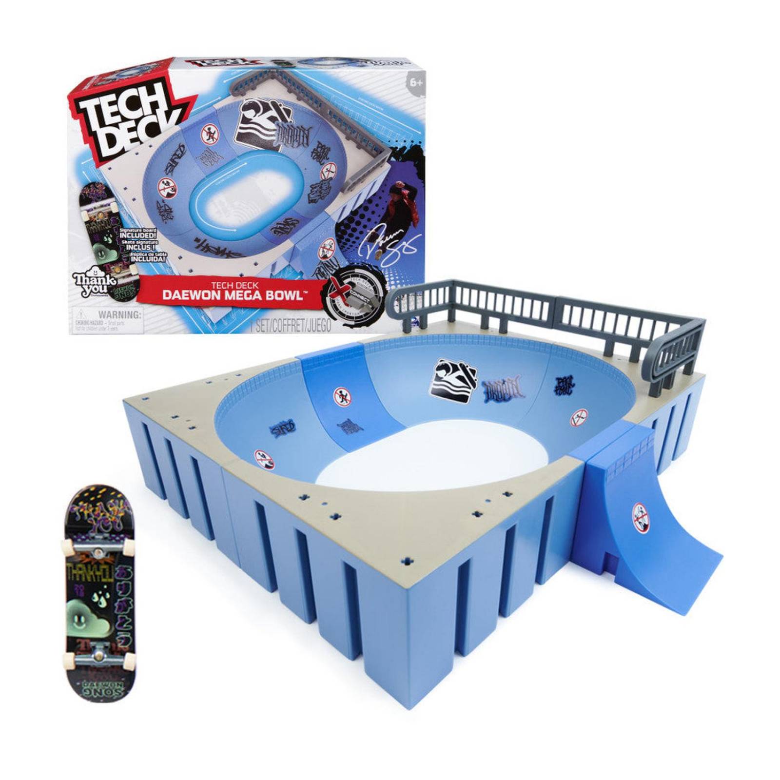 Tech Deck: Set De Rampas X Connect - Mega Bowl Daewon 