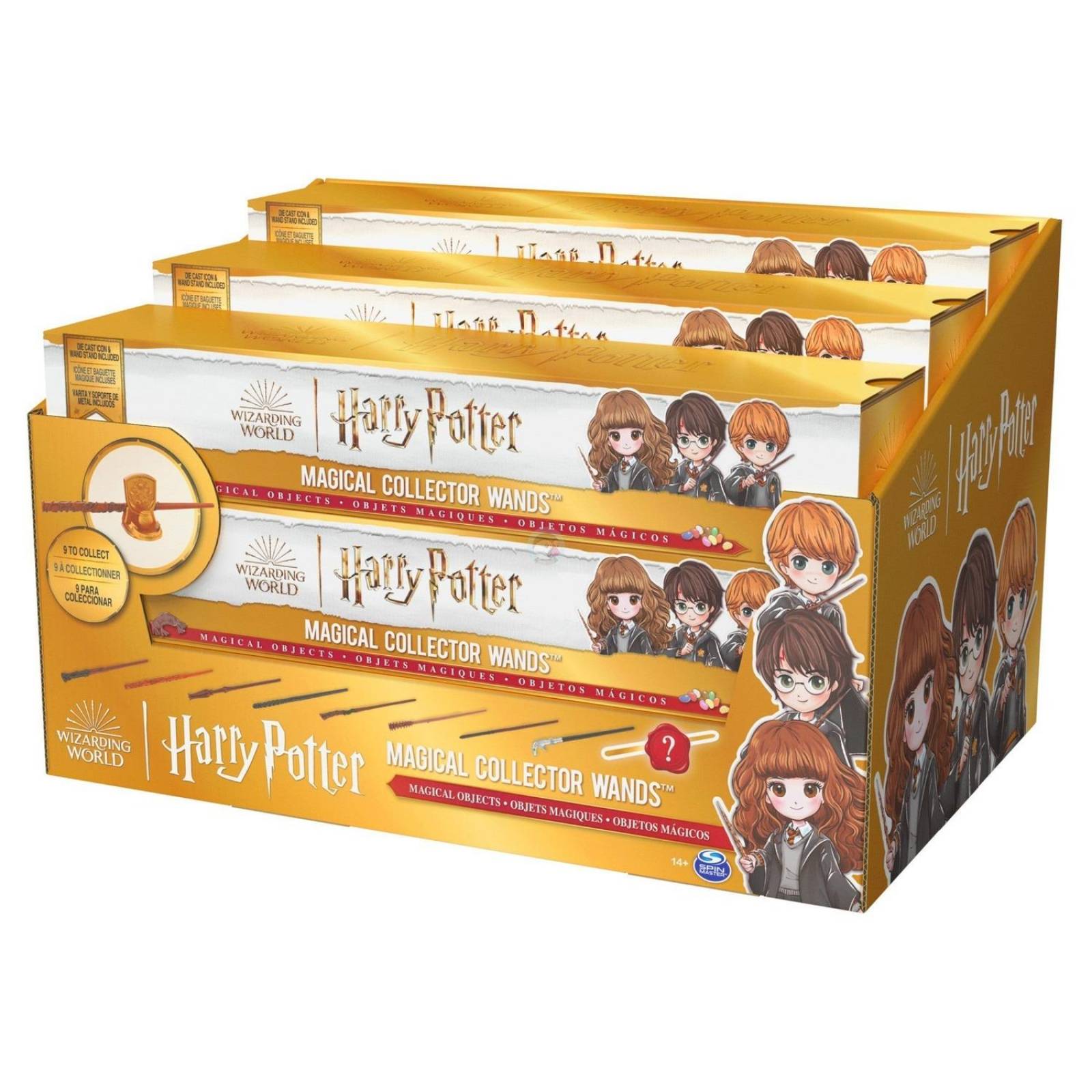 Wizarding World: Harry Potter - Varita Magica Misteriosa De Coleccion - Sorpresa
