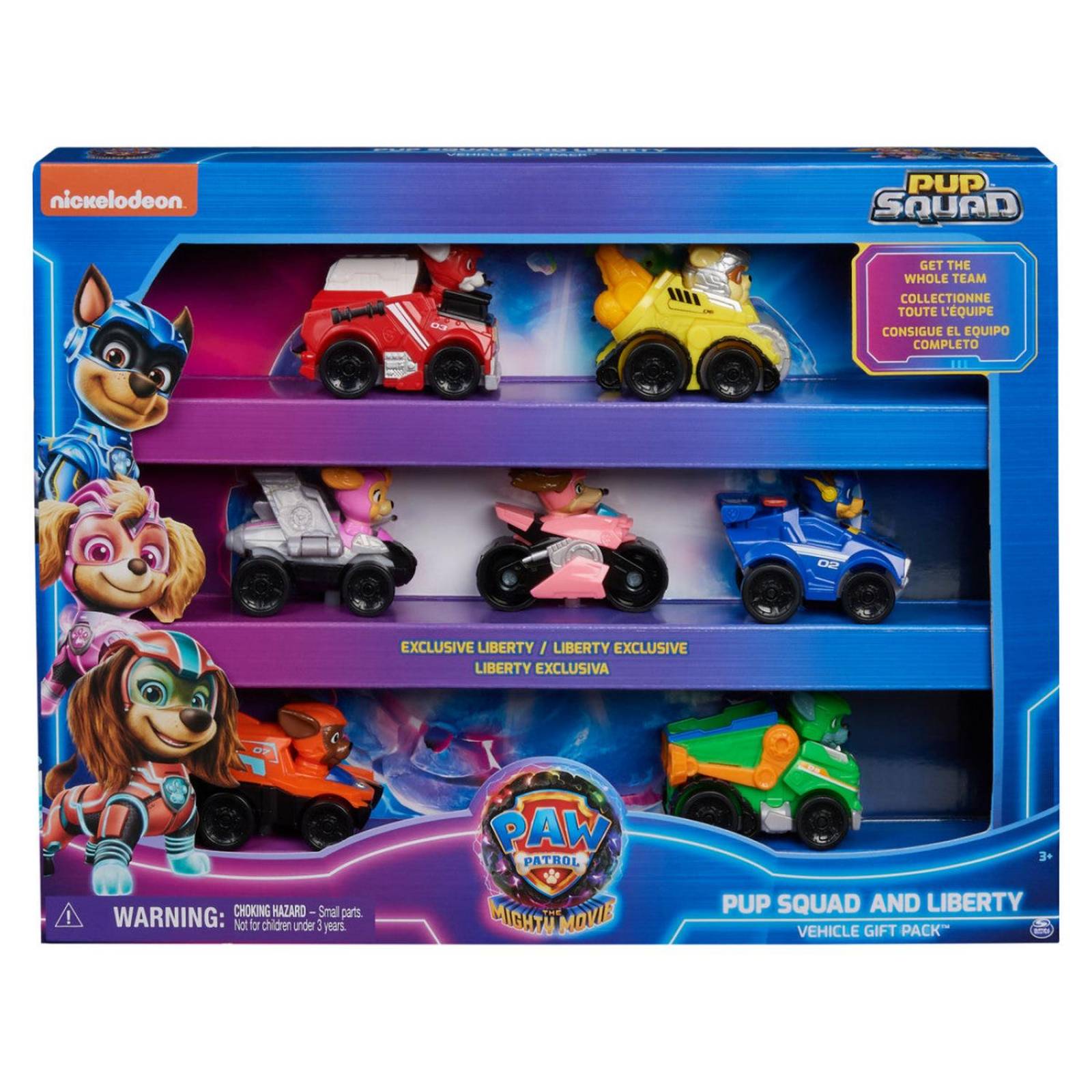 Paw Patrol: The Mighty Movie - Set Vehiculos Paw-Ket 