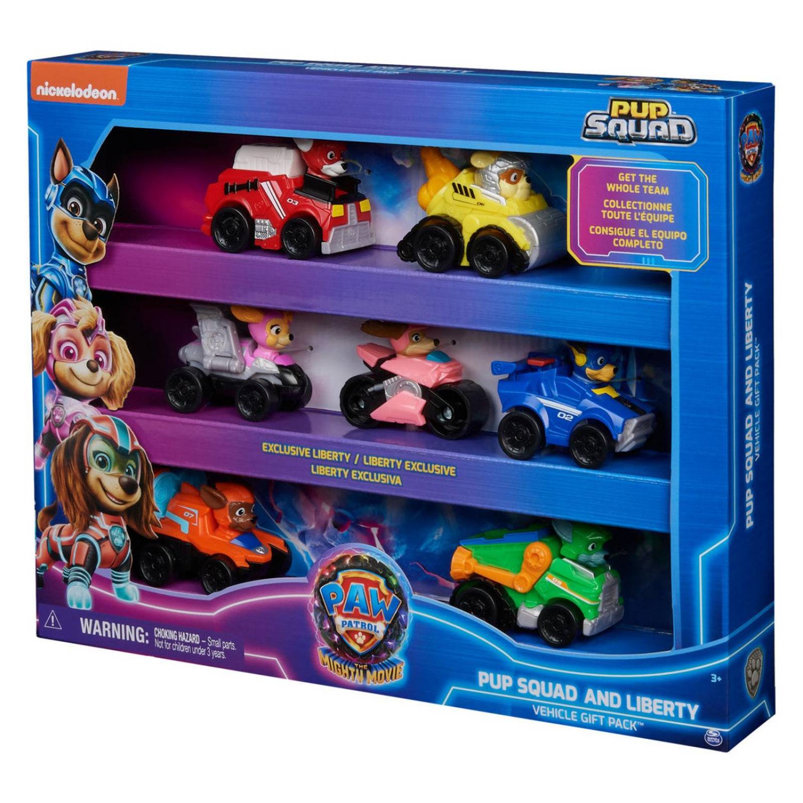Paw Patrol: The Mighty Movie - Set Vehiculos Paw-Ket 