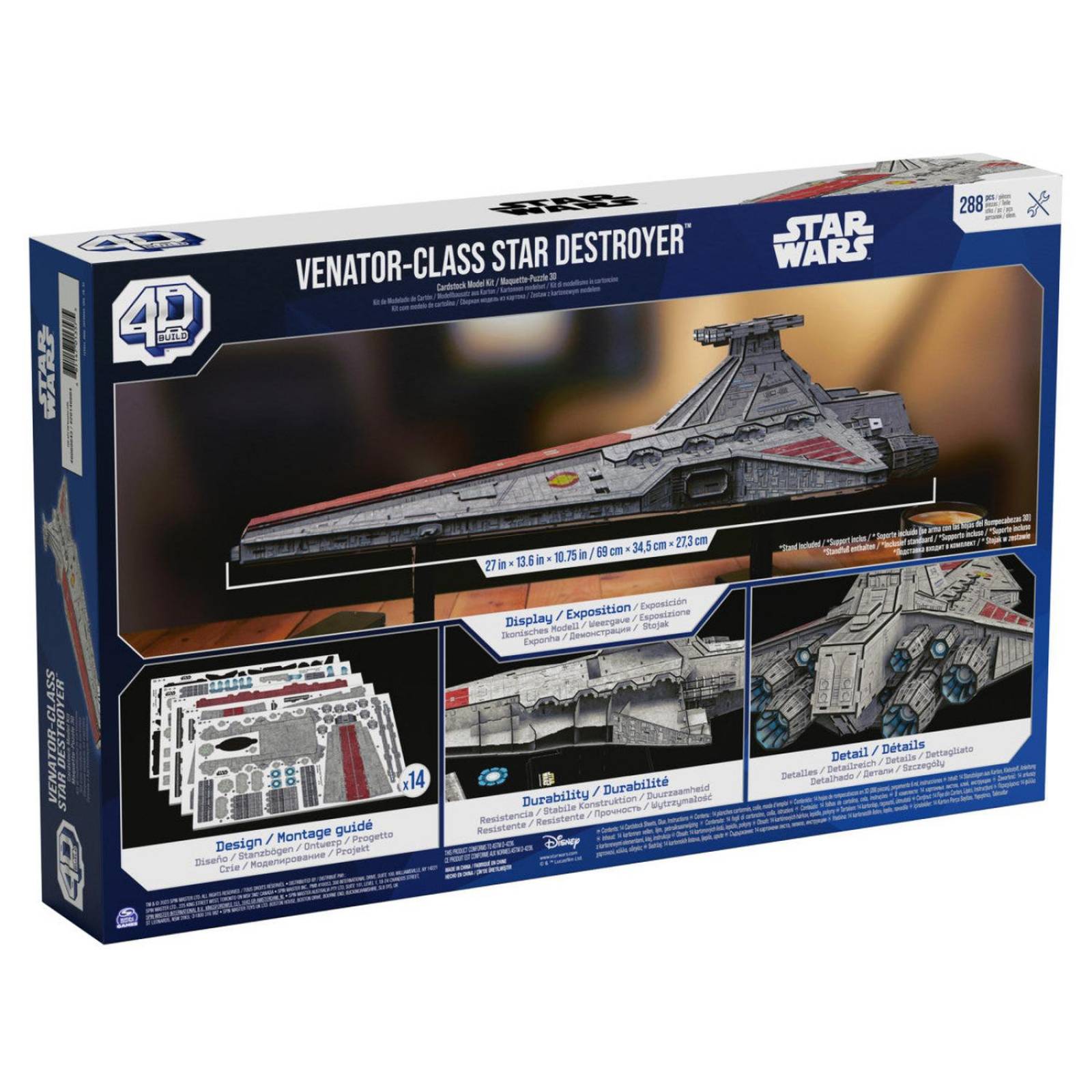 4D Puzzles: Star Wars - Crucero Ligero Rompecabezas 4D 