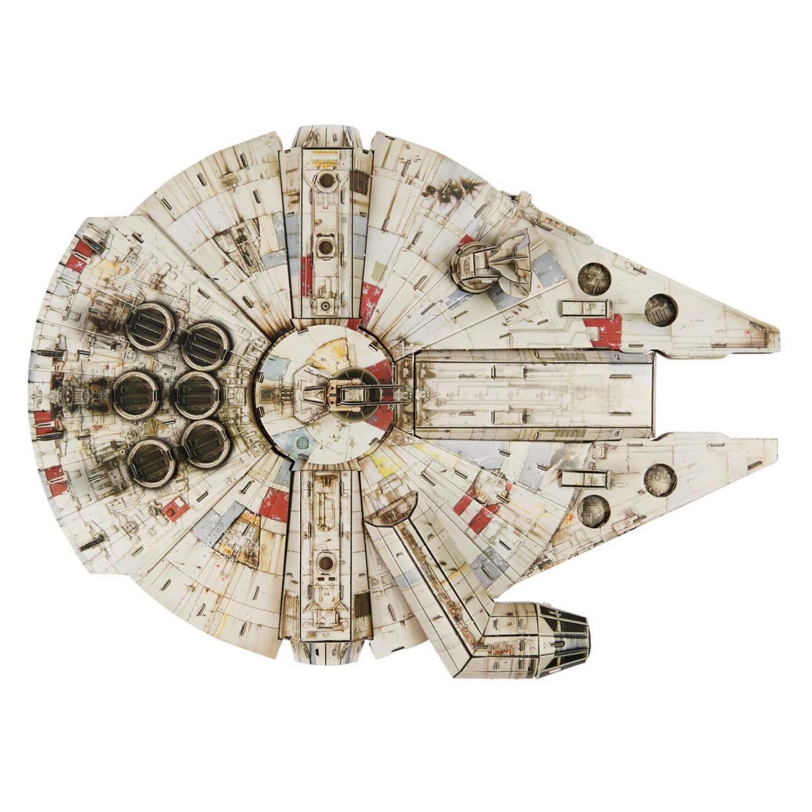 4D Puzzles: Star Wars - Halcon Milenario Rompecabezas 4D 