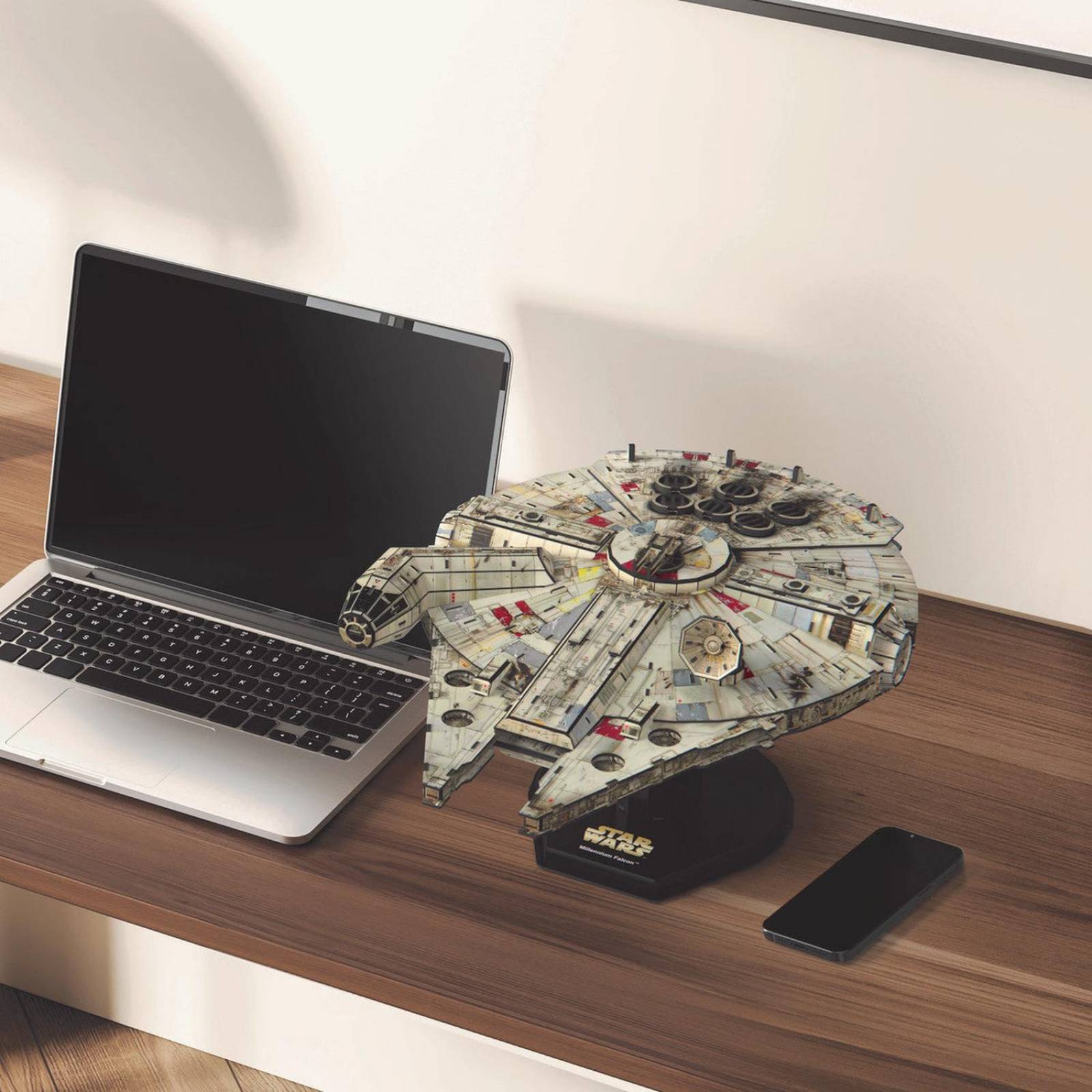 4D Puzzles: Star Wars - Halcon Milenario Rompecabezas 4D 