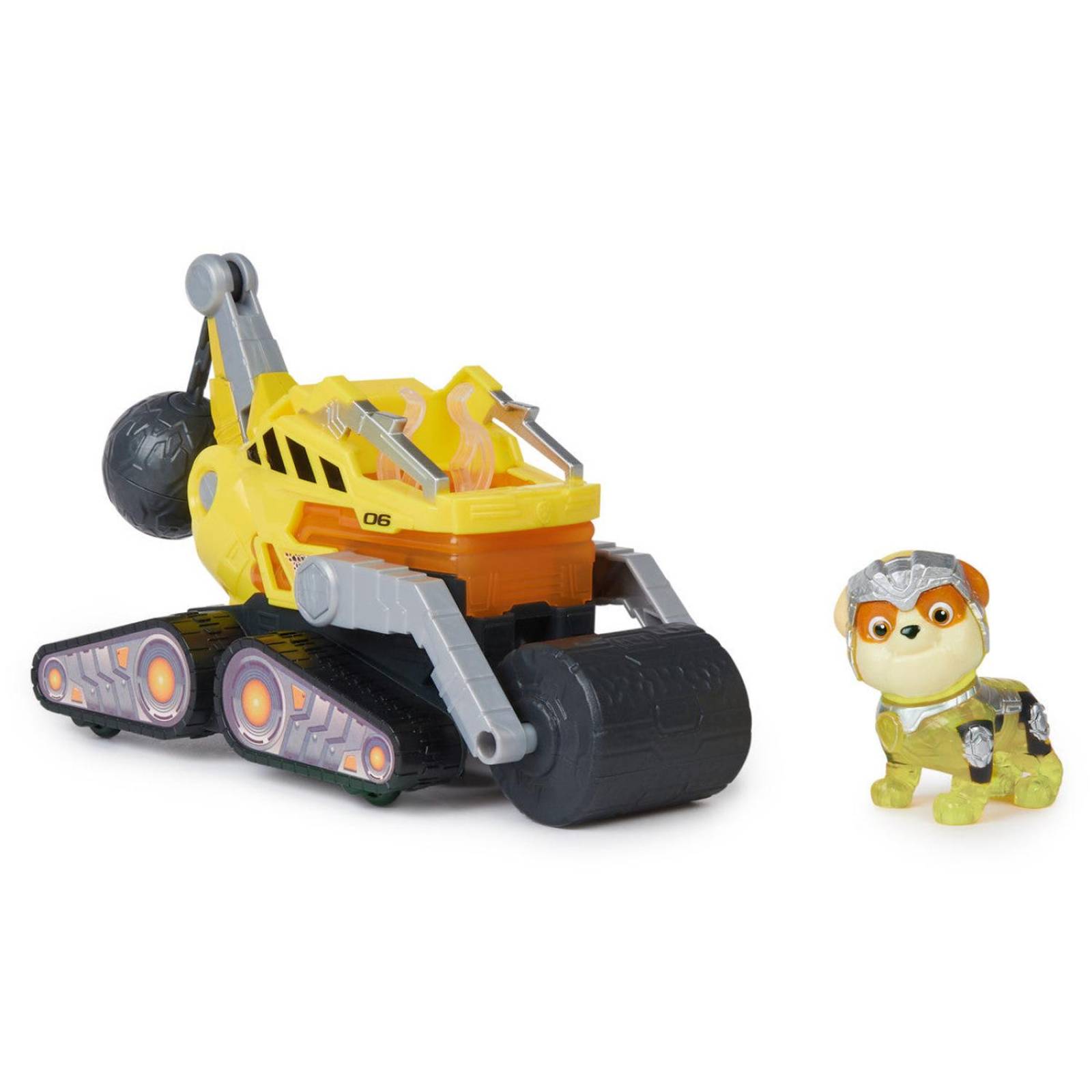 Paw Patrol: The Mighty Movie - Rubble Vehiculo Tematico 