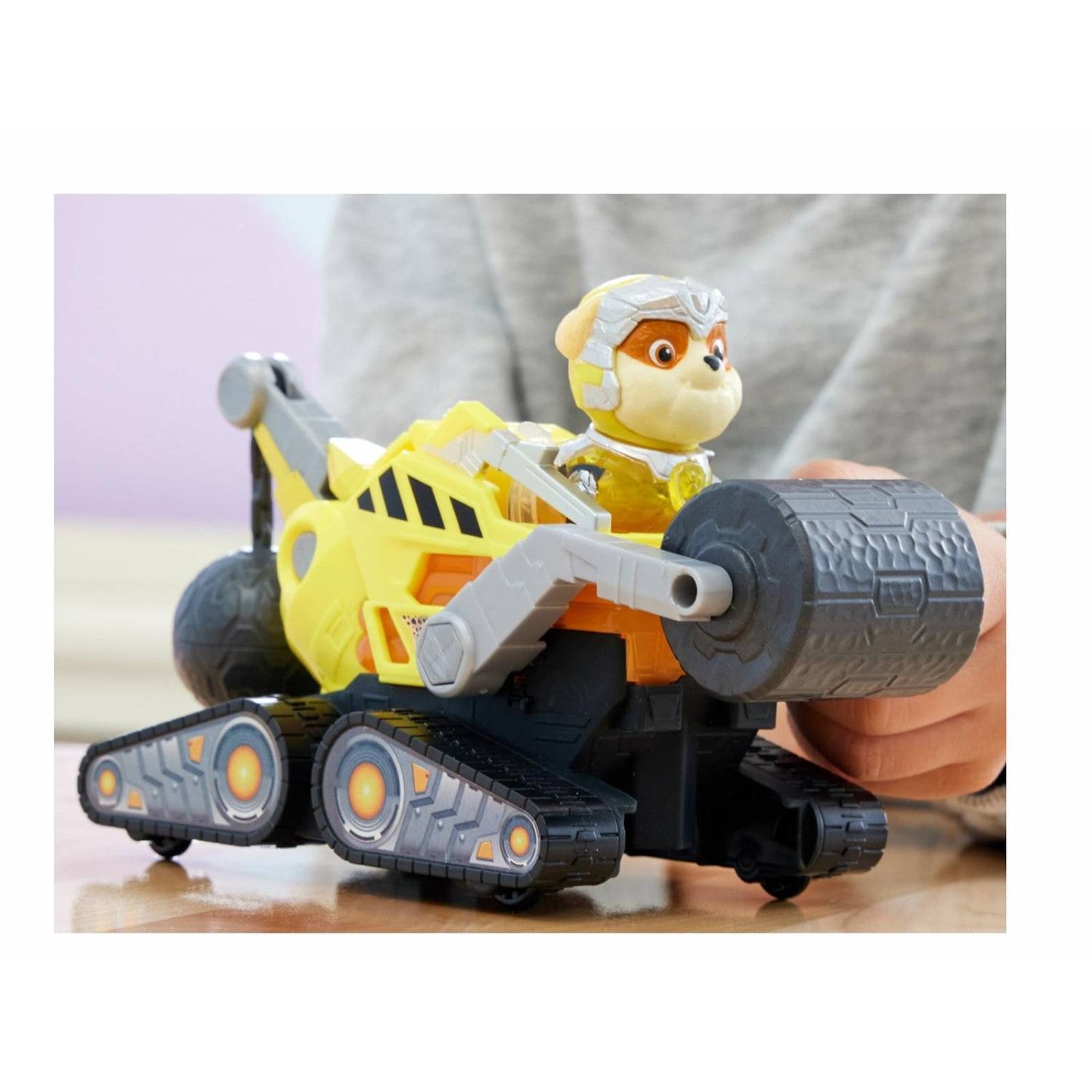 Paw Patrol: The Mighty Movie - Rubble Vehiculo Tematico 