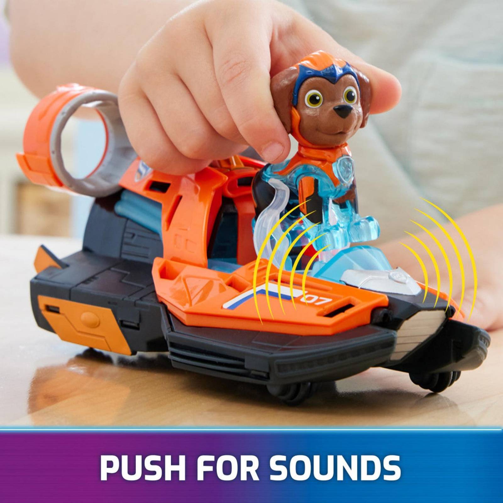 Paw Patrol: The Mighty Movie - Zuma Vehiculo Tematico 