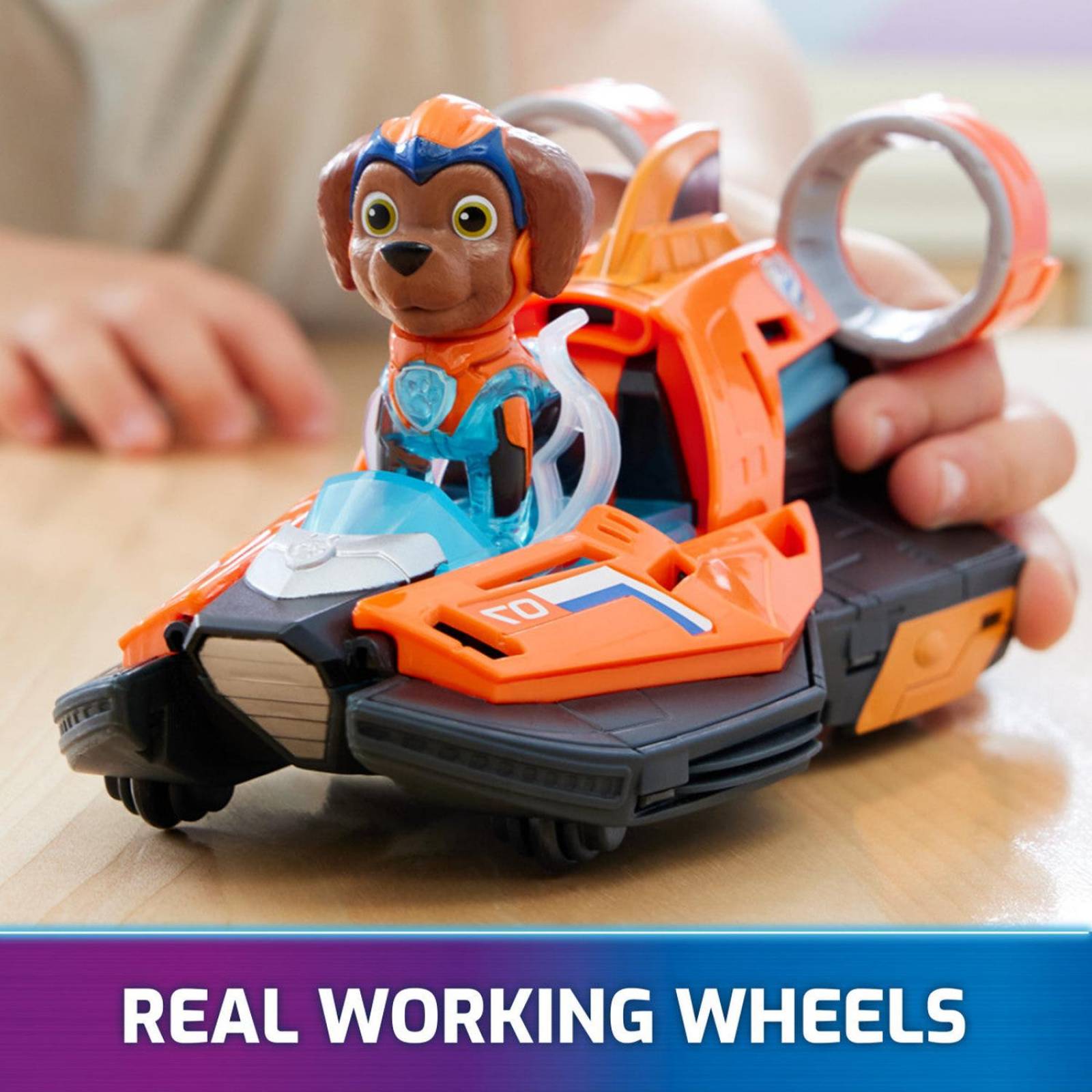 Paw Patrol: The Mighty Movie - Zuma Vehiculo Tematico 