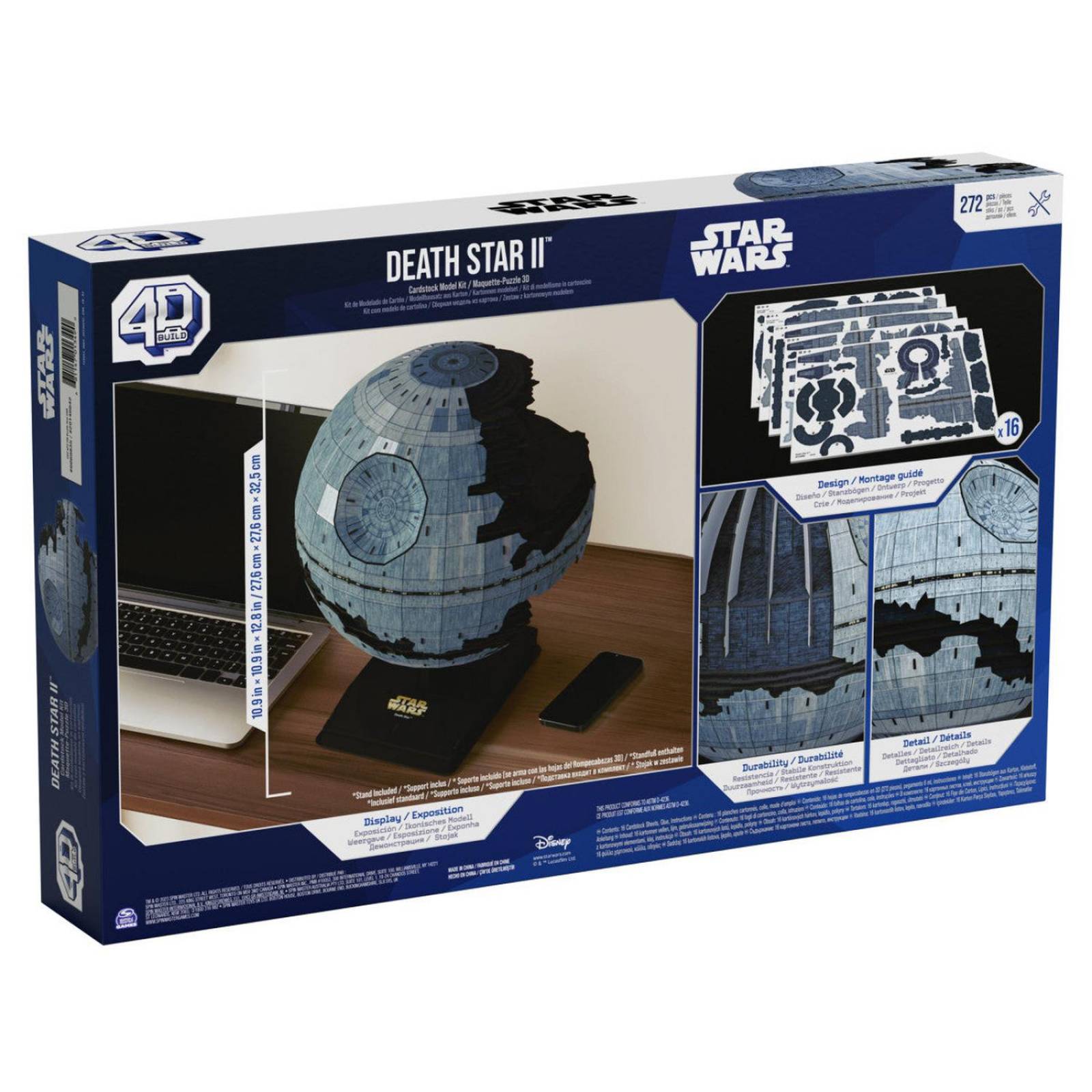 4D Puzzles: Star Wars - Estrella De La Muerte Rompecabezas 4D