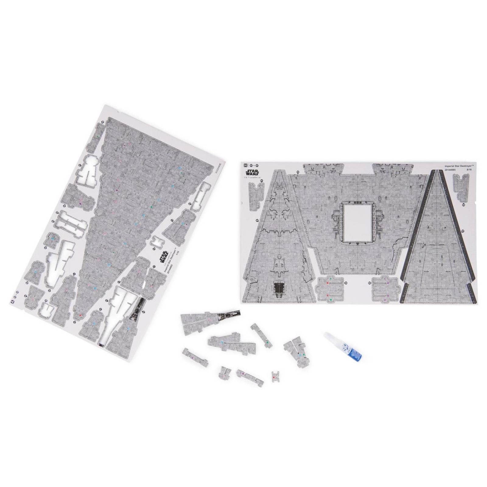 4D Puzzles: Star Wars - Destructor Imperial Rompecabezas 4D 