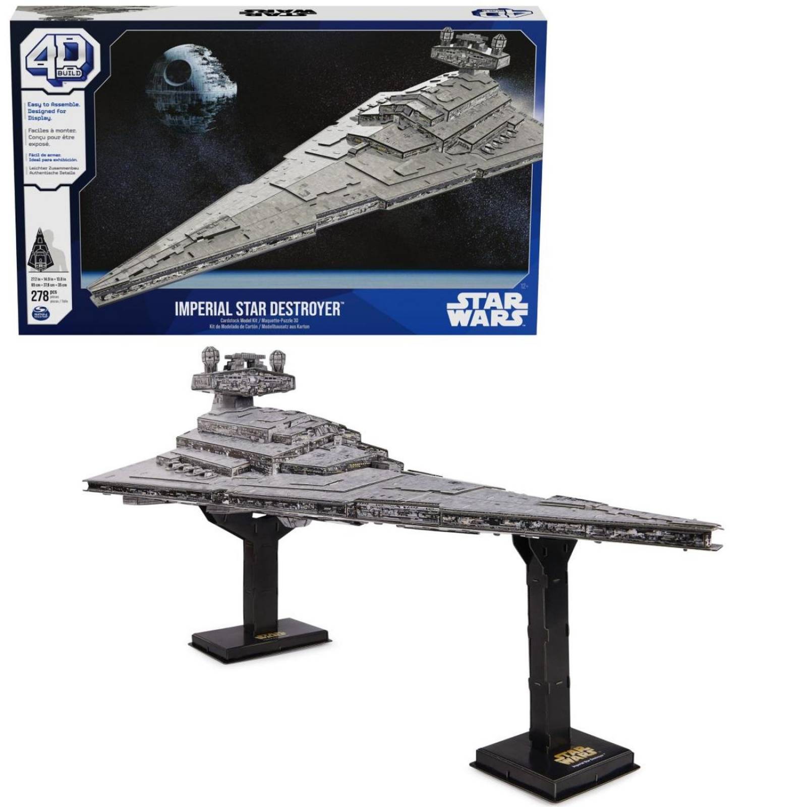 4D Puzzles: Star Wars - Destructor Imperial Rompecabezas 4D 