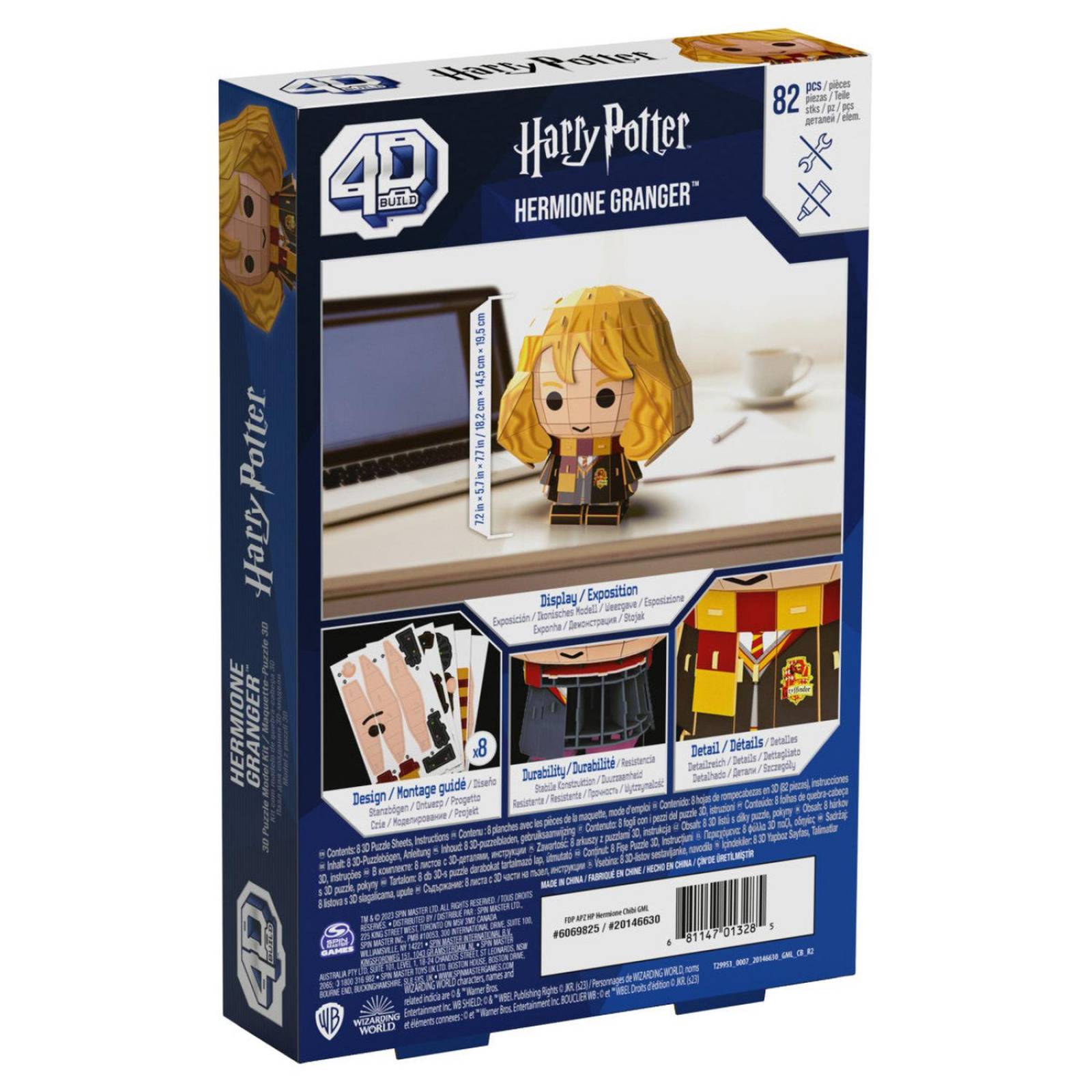 4D Puzzles: Harry Potter - Hermione Granger Rompecabezas 4D 