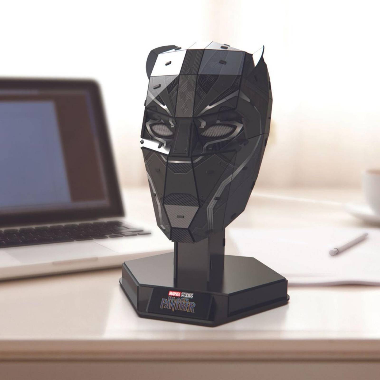 4D Puzzles: Marvel - Casco Black Panther Rompecabezas 4D 