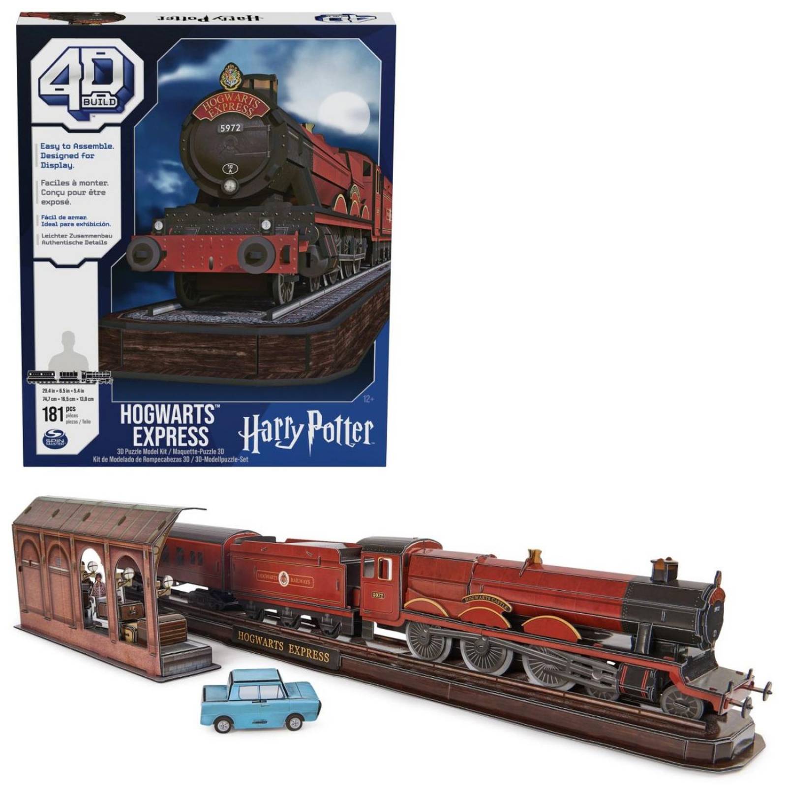 4D Puzzles: Harry Potter - Expreso De Hogwarts Rompecabezas 4D 