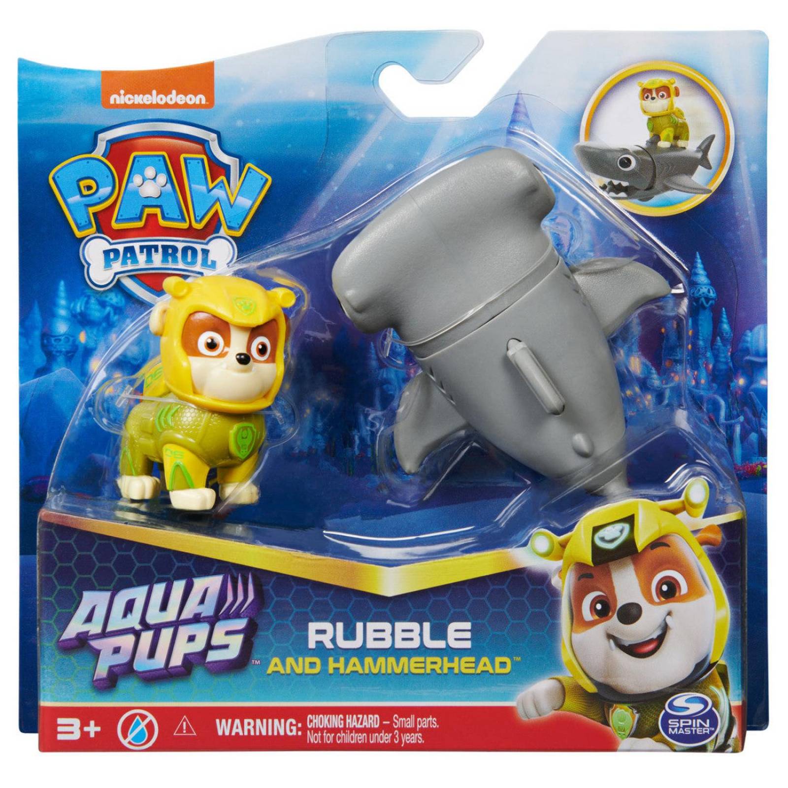 Paw Patrol: Cachorros Heroes Acuaticos - Rubble 