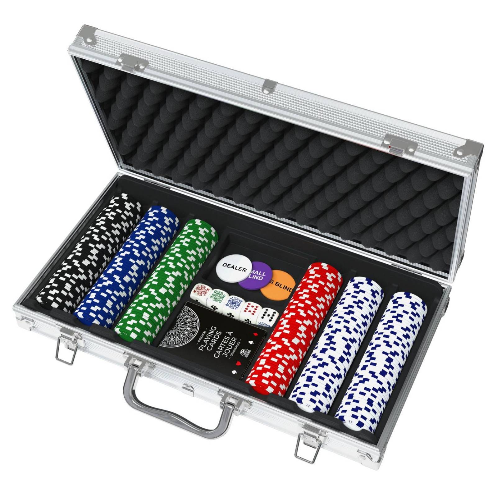 Cardinal Classics: Set De Poker Con 300 Fichas Deluxe 