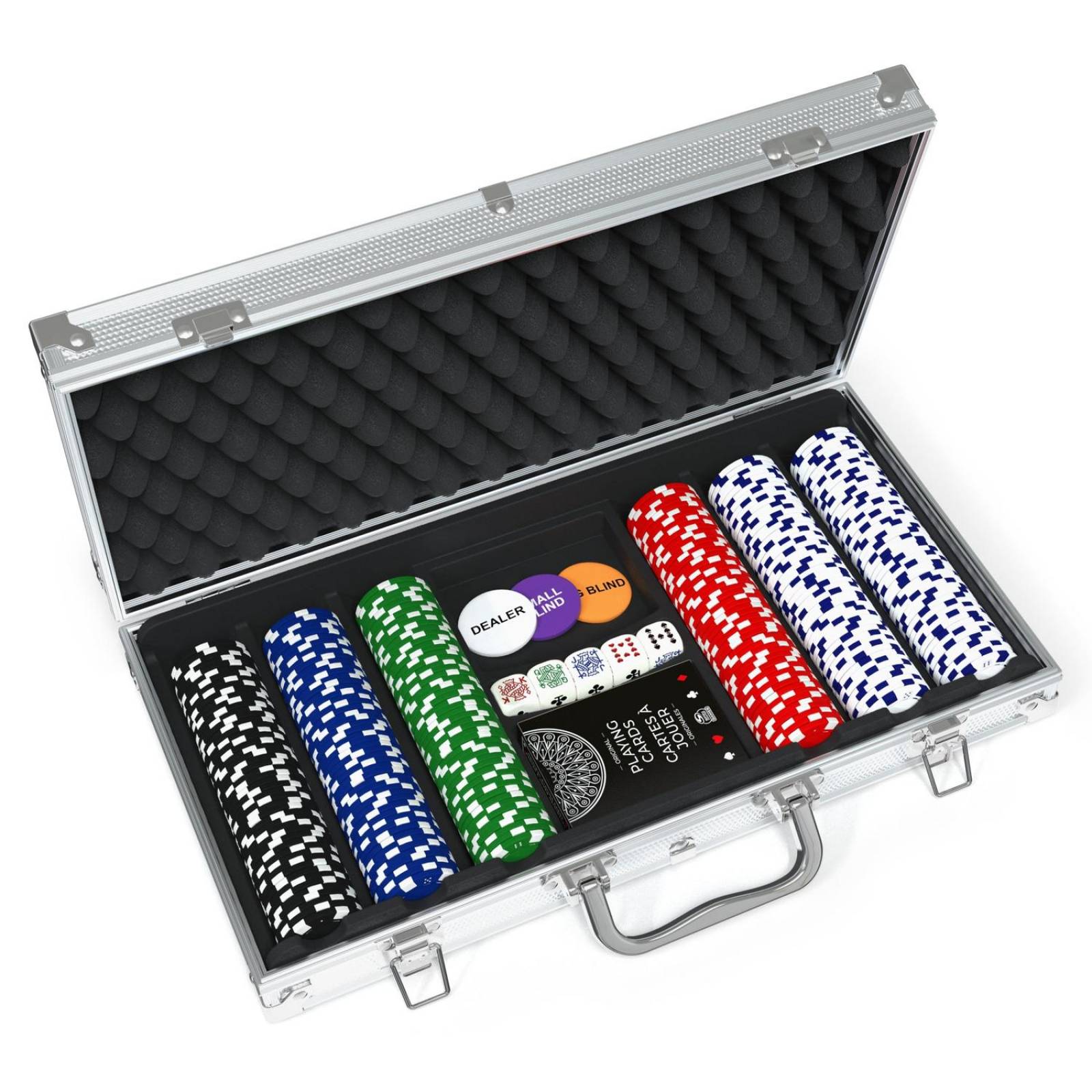 Cardinal Classics: Set De Poker Con 300 Fichas Deluxe 