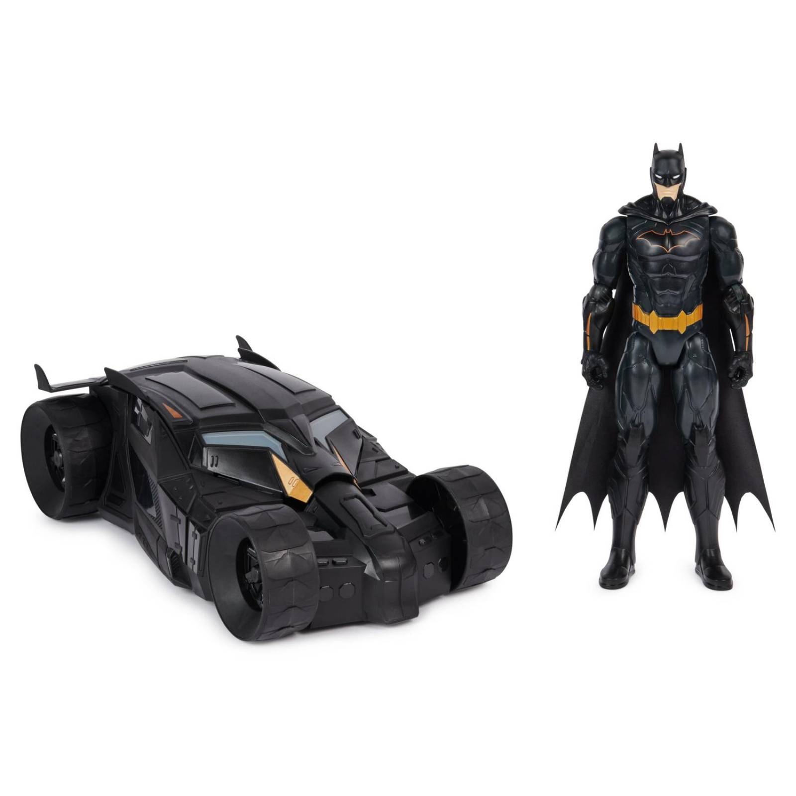Batman: Batimovil Con Batman Figura 12 Pulgadas