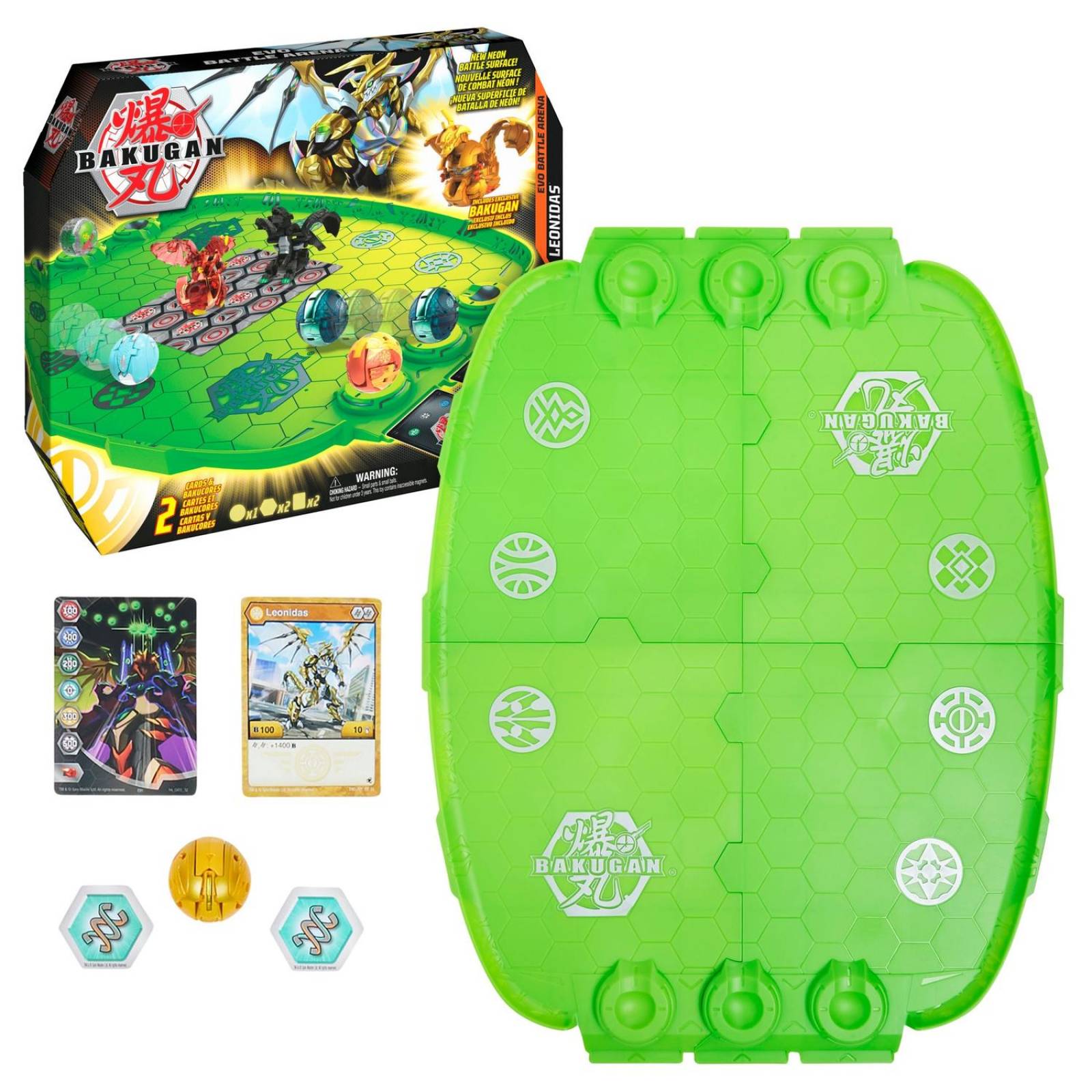 Bakugan: Set Campo De Batalla Leonidas 