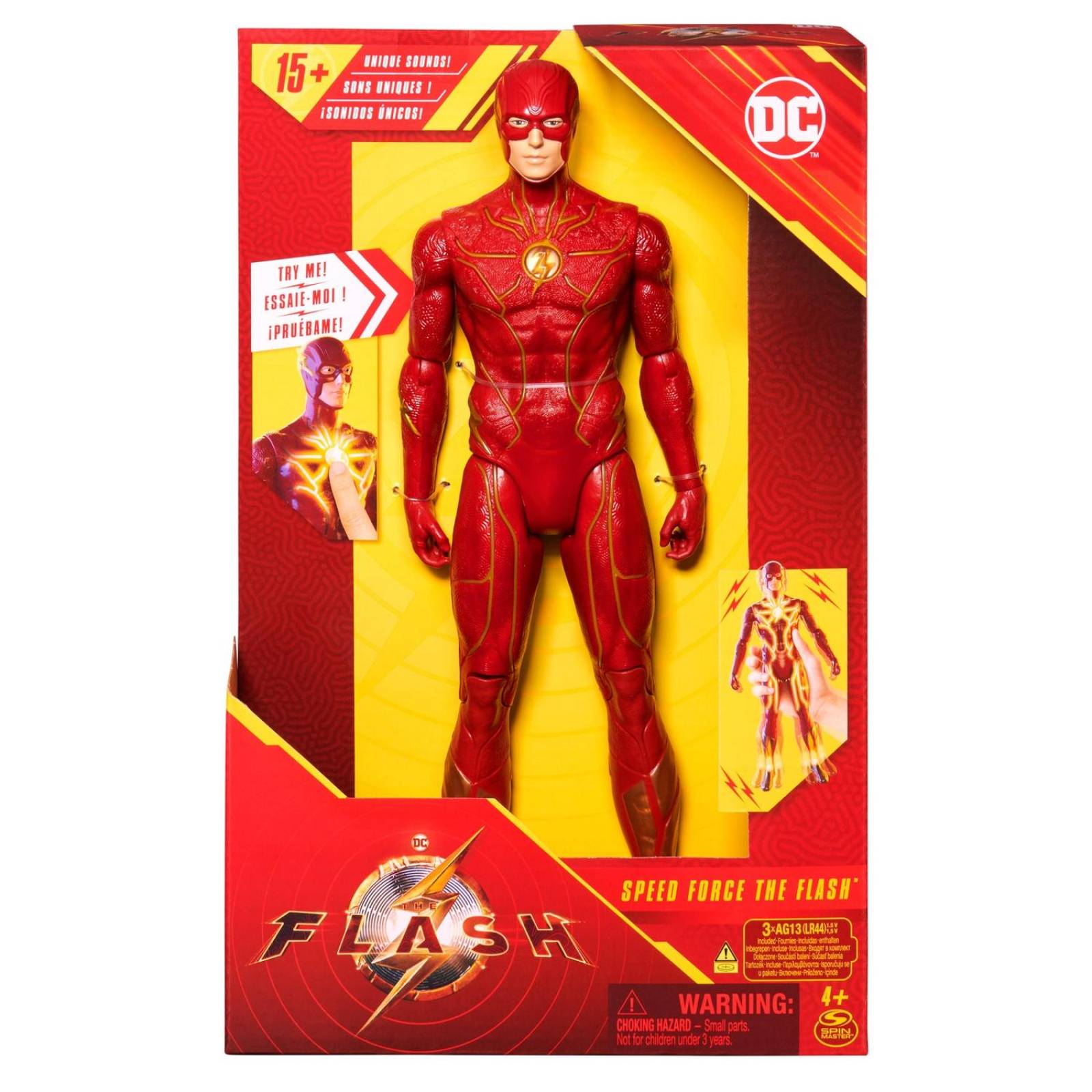Flash The Movie: Flash Deluxe Luz Y Sonido Figura 12 Pulgadas 
