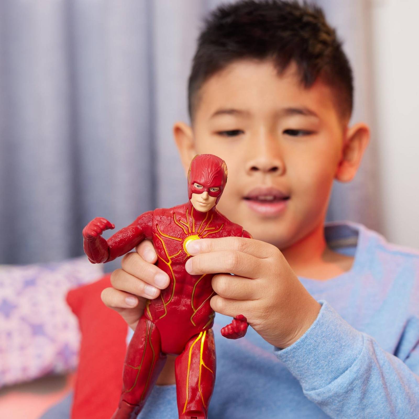 Flash The Movie: Flash Deluxe Luz Y Sonido Figura 12 Pulgadas 