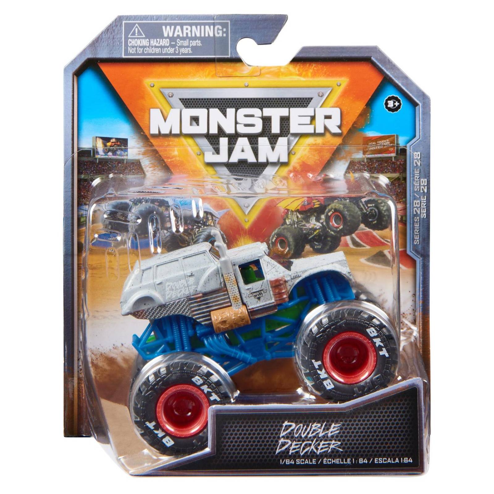 Monster Jam: Double Decker Escala 1/64 