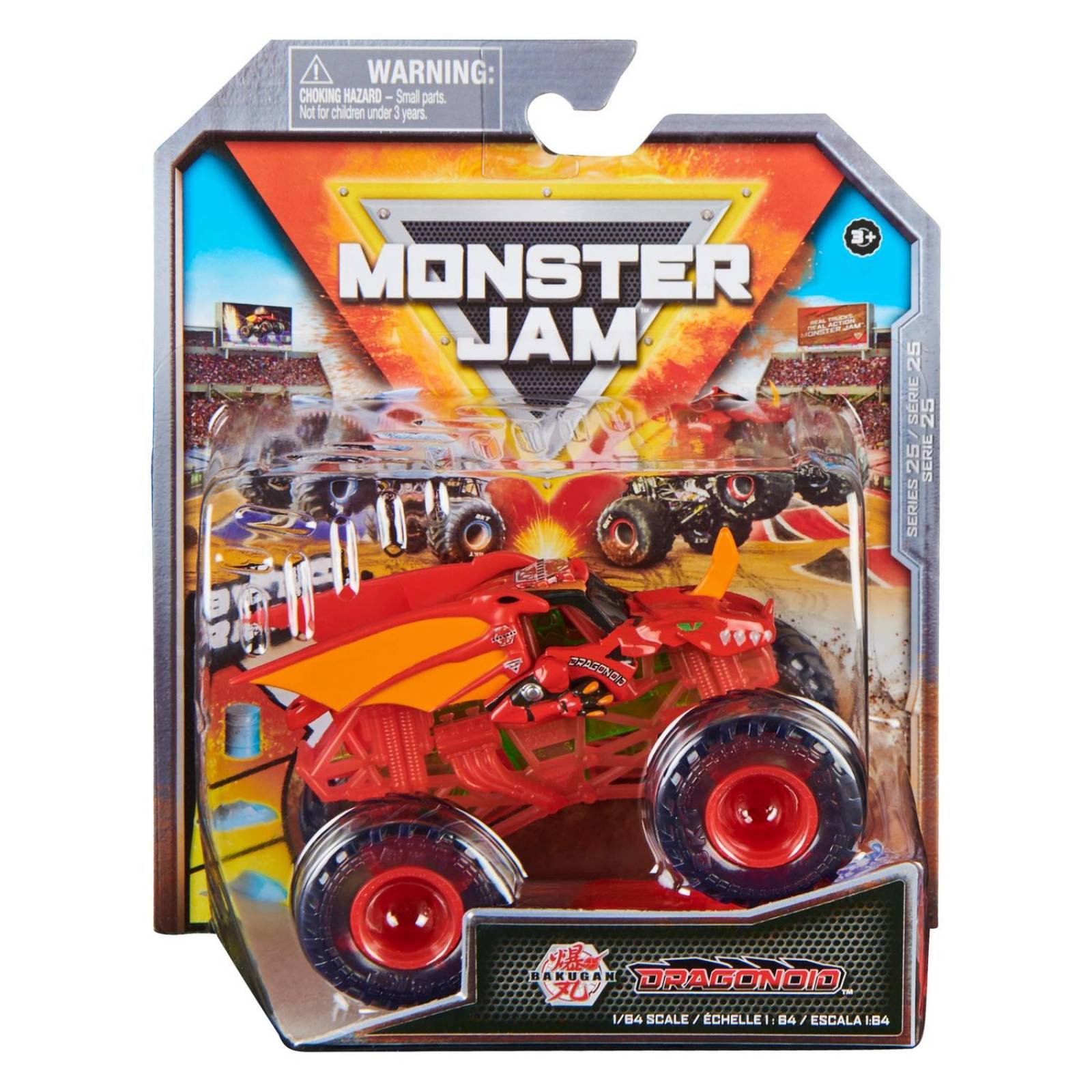 Monster Jam: Bakugan Dragonoid Escala 1/64 
