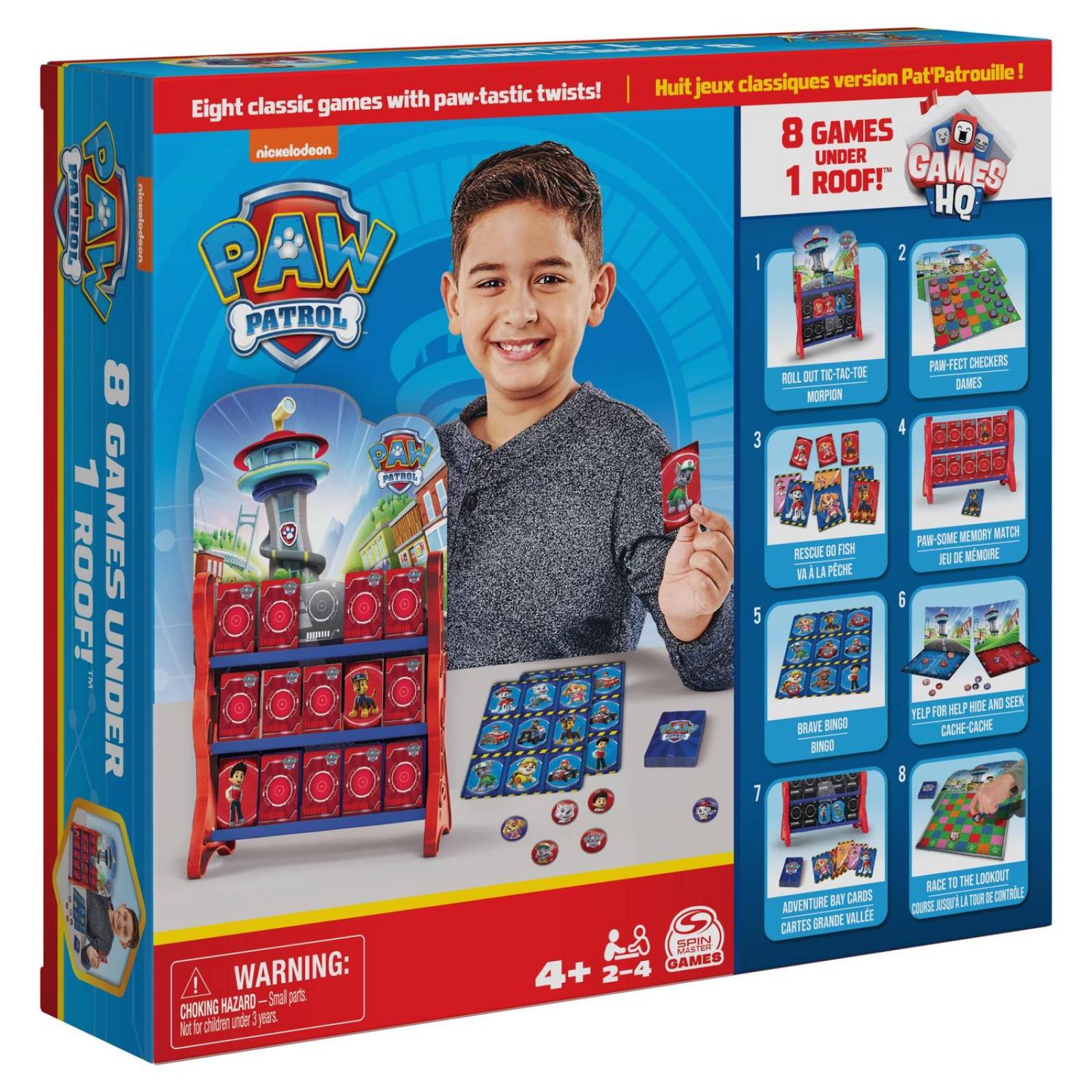 Cardinal: Paw Patrol Cuartel De Juegos 