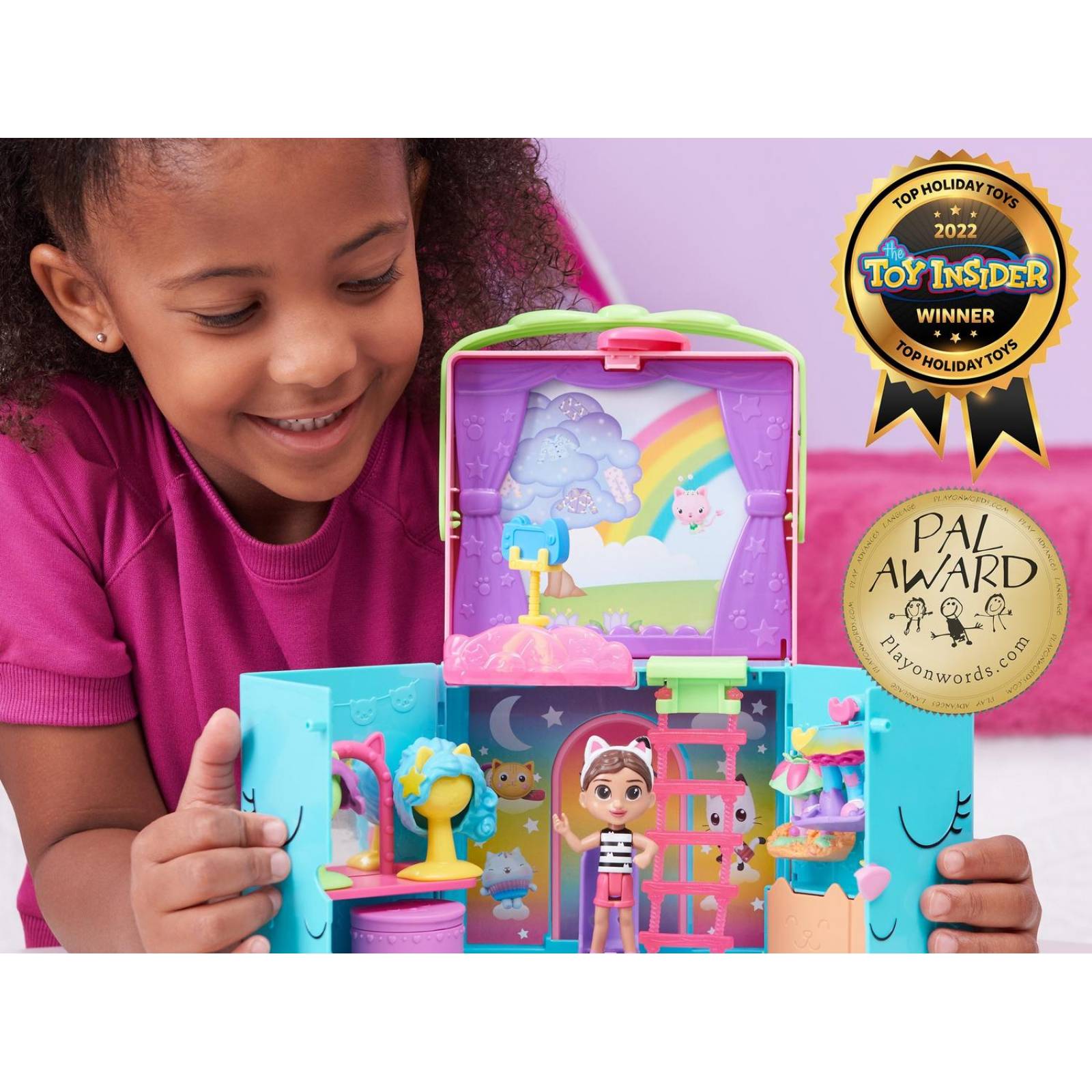 Gabbys Dollhouse: Closet Arcoiris De Gabby