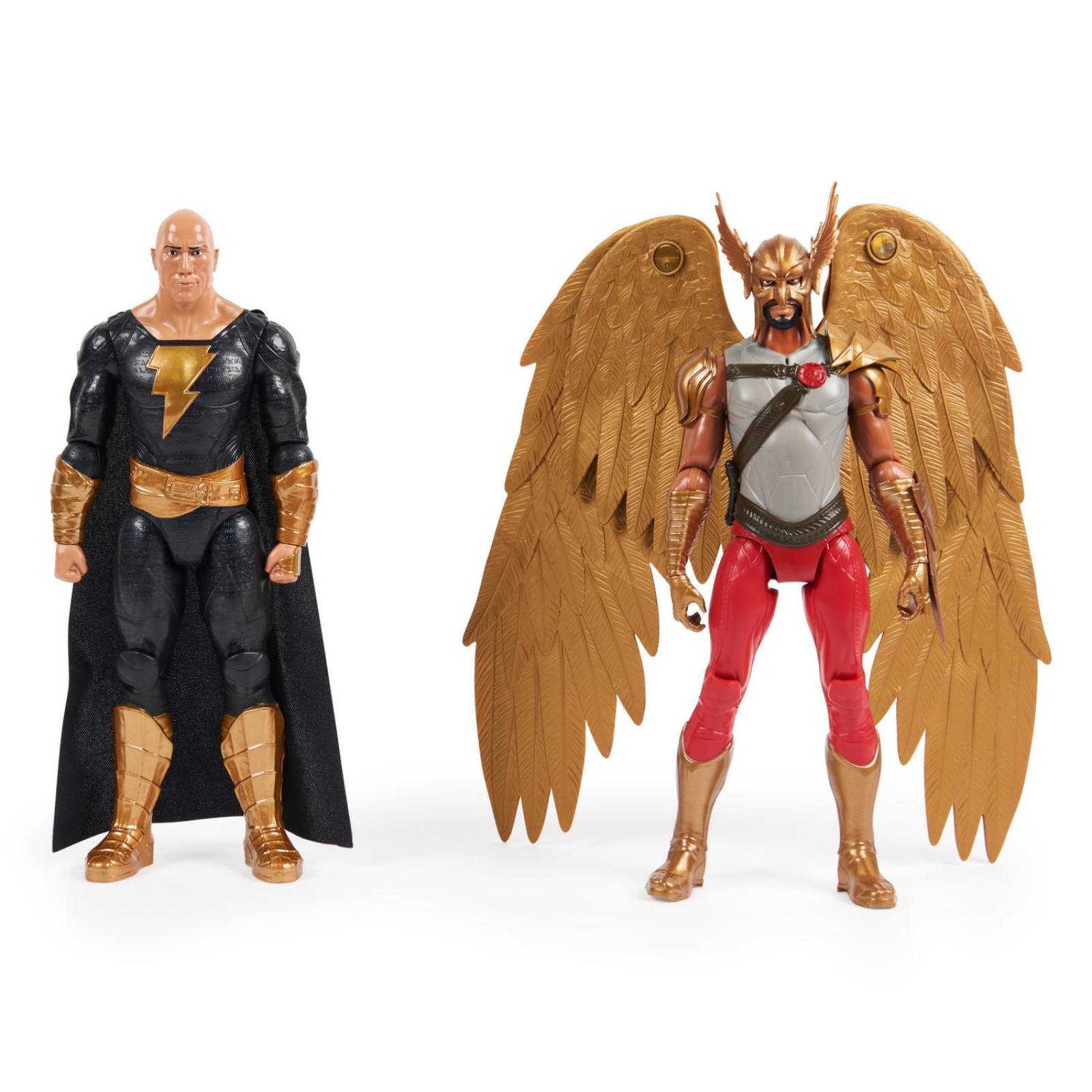 Black Adam: Black Adam Y Hawkman Figura De Accion 2 Pack 12 Pulgadas 