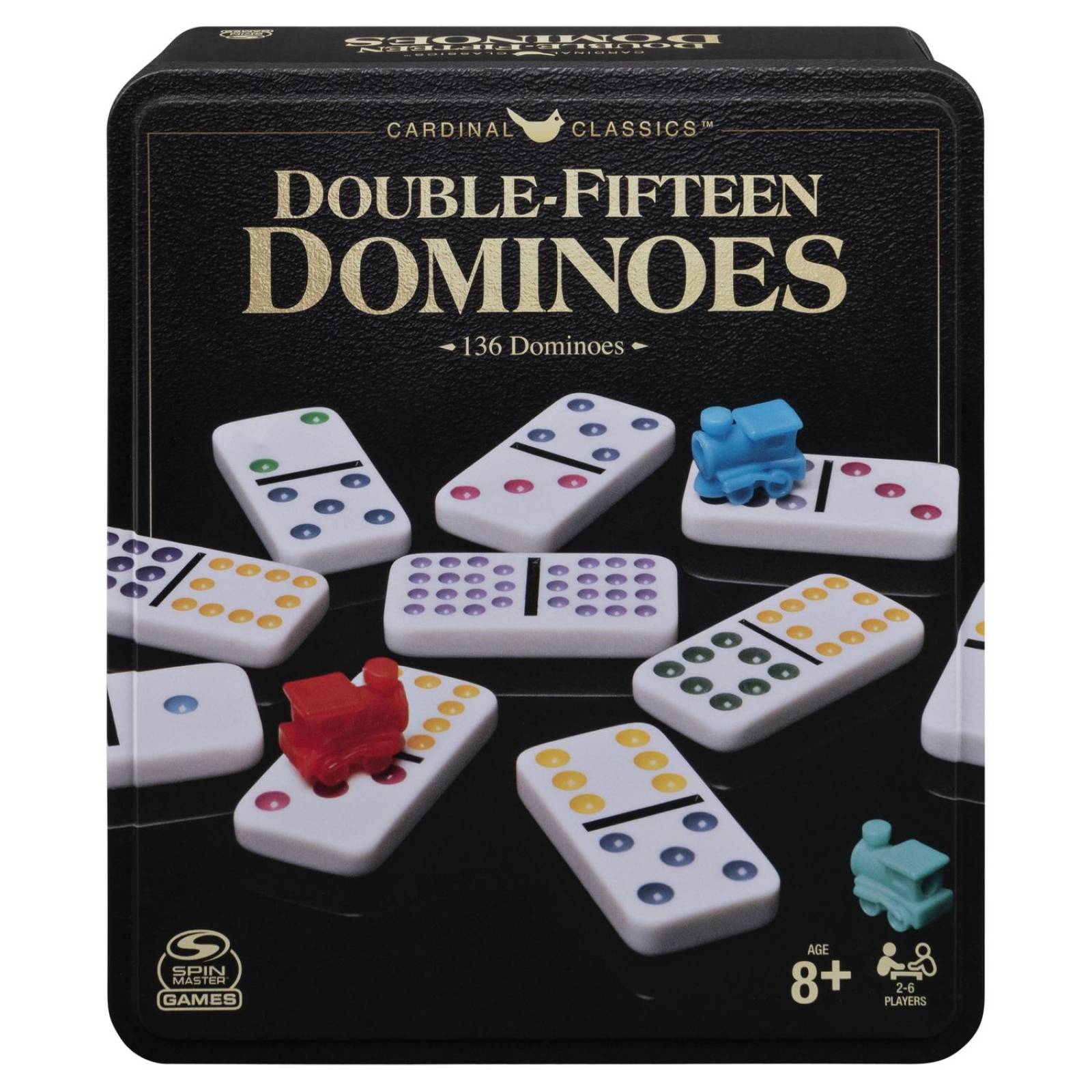 Cardinal: Domino Doble 15 Juego De Mesa
