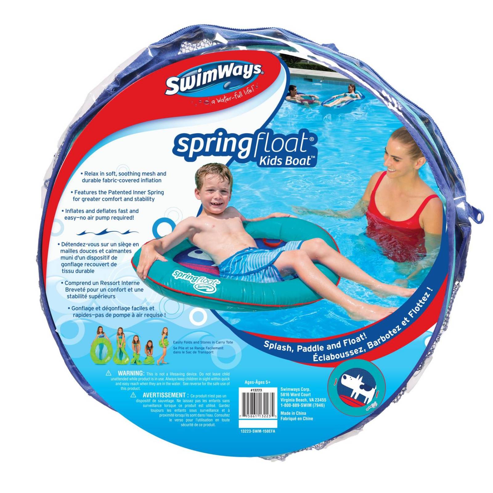 Swimways: Swimways Spring Float Bote - Perro 