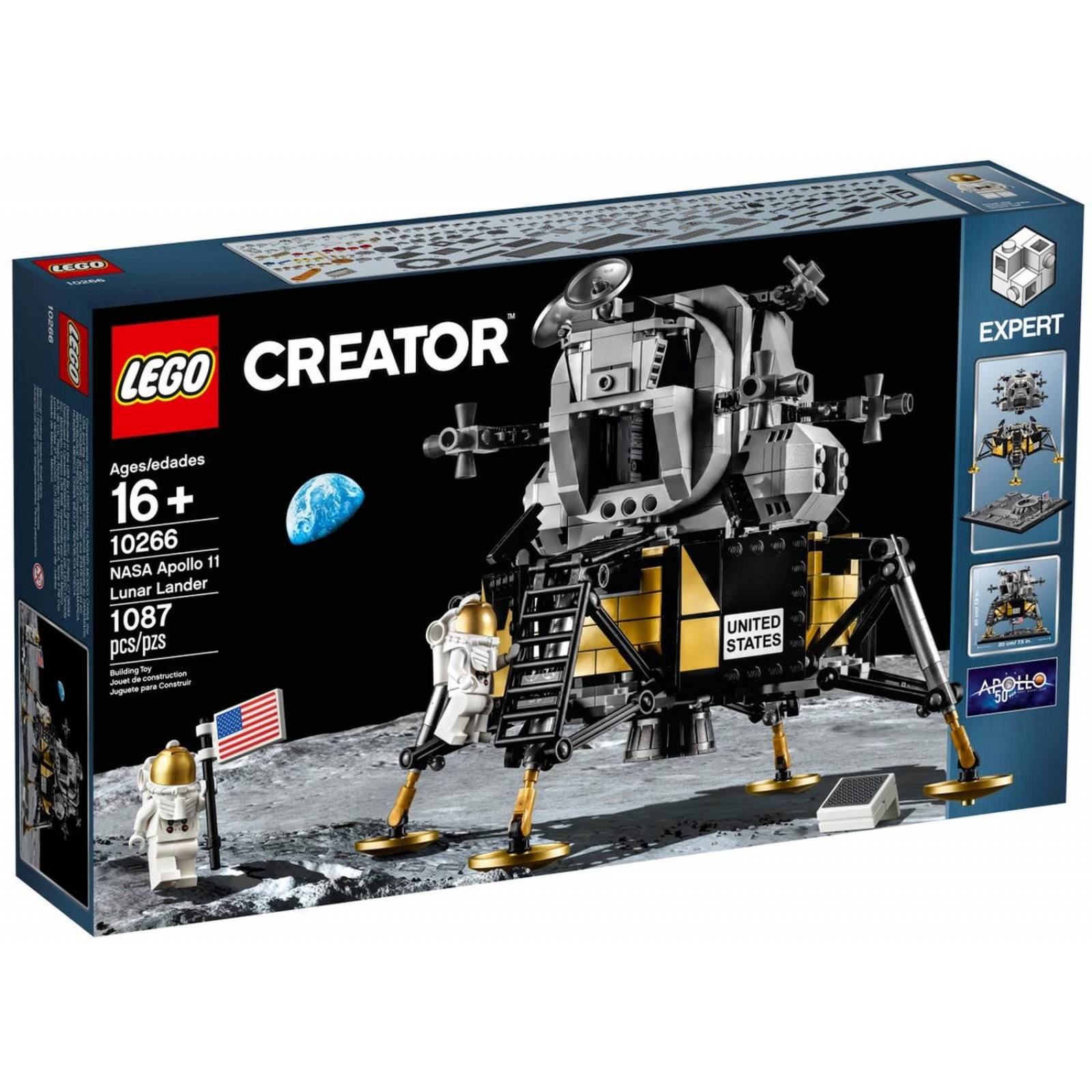 LEGO Creator Expert NASA Apollo 11 Lunar Lander 10266