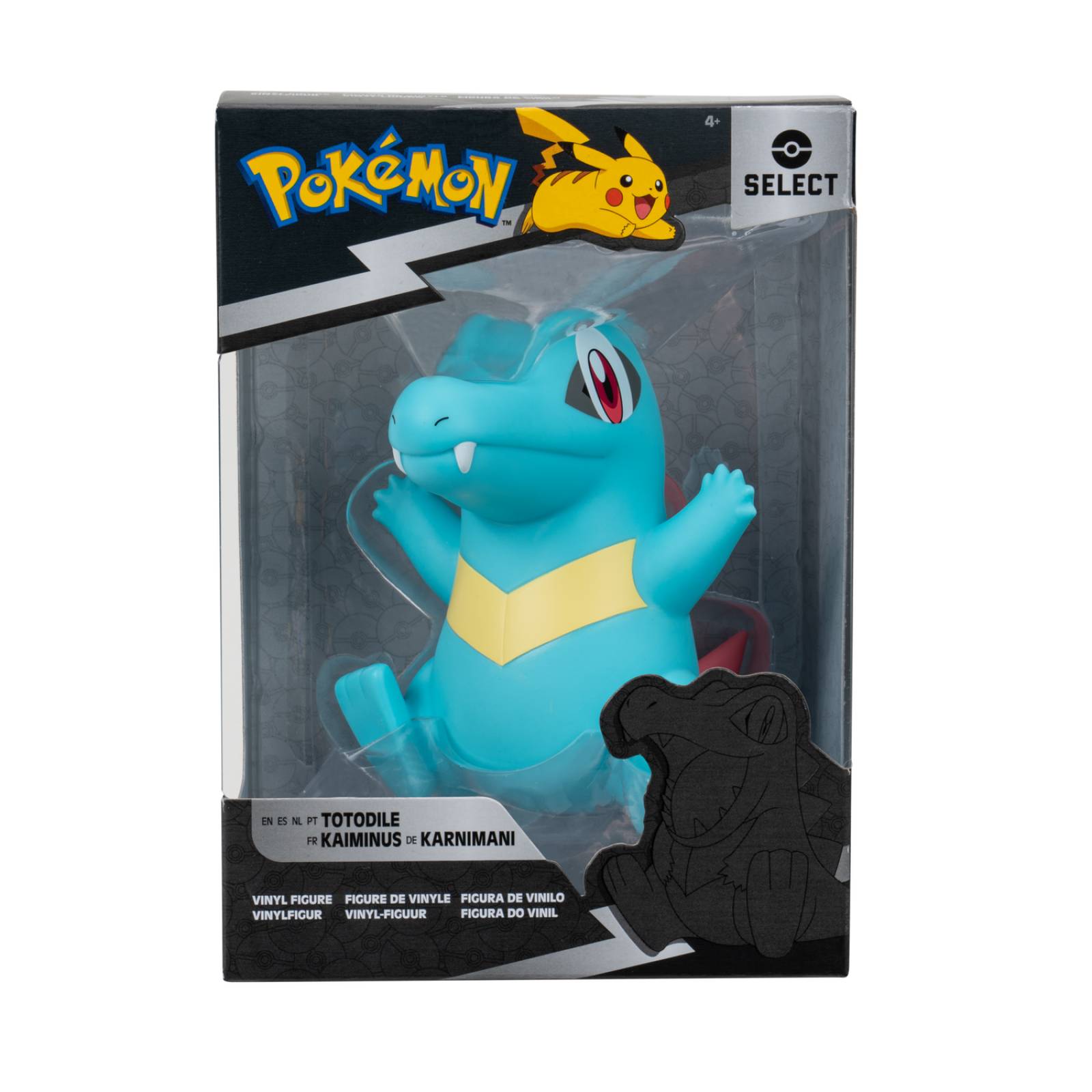 Pokemon Select Figures: Johto - Totodile 4 Pulgadas 
