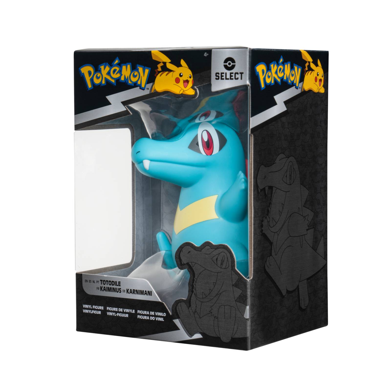 Pokemon Select Figures: Johto - Totodile 4 Pulgadas 