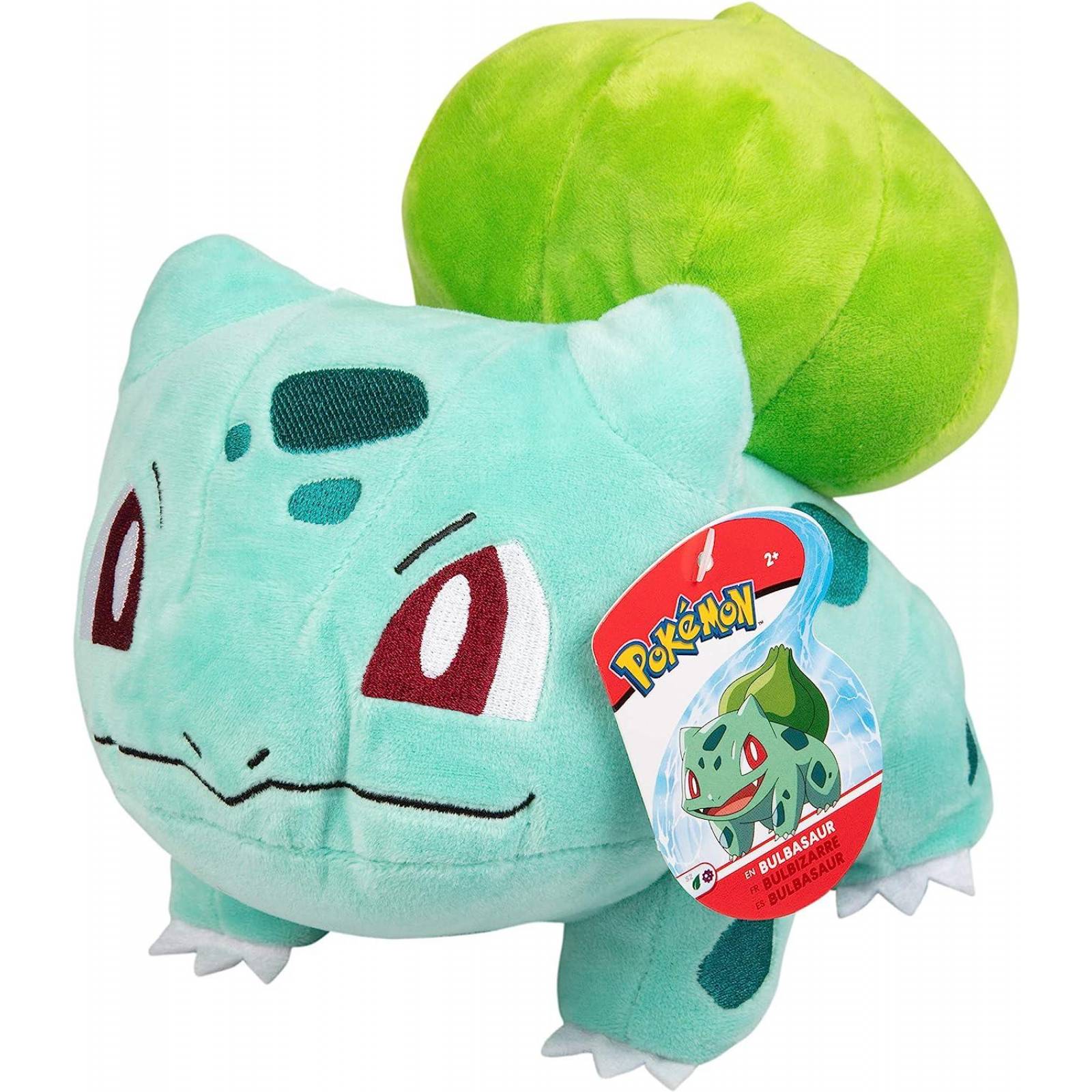 Pokemon Plush: Iniciales De Kanto - Bulbasaur Peluche 8 Pulgadas 