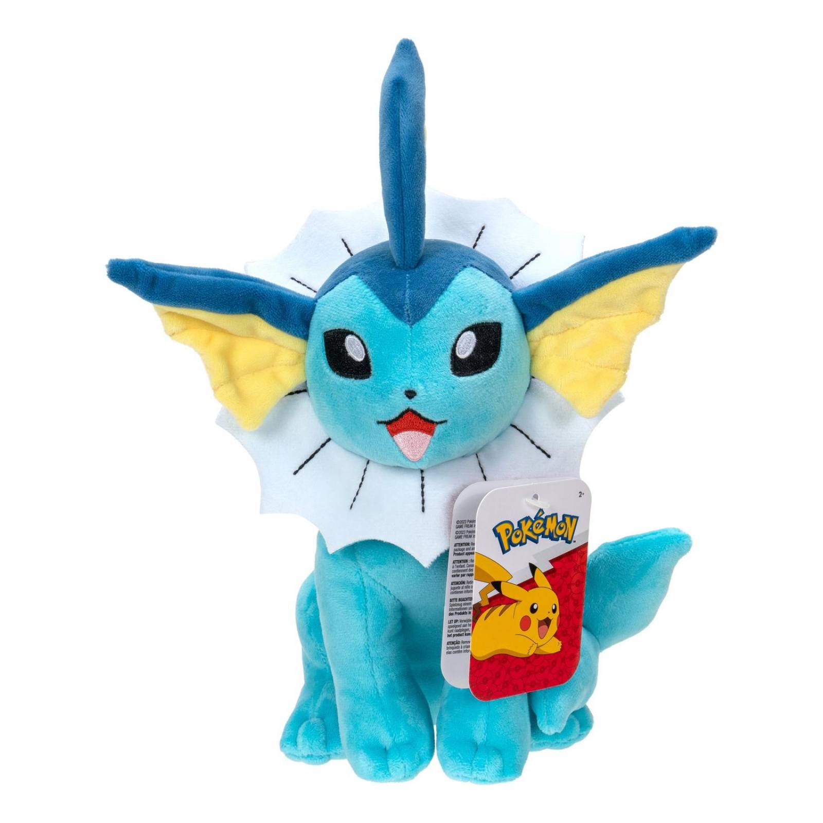 Pokemon Plush: Eevee Evolutions - Vaporeon Peluche 8 Pulgadas 