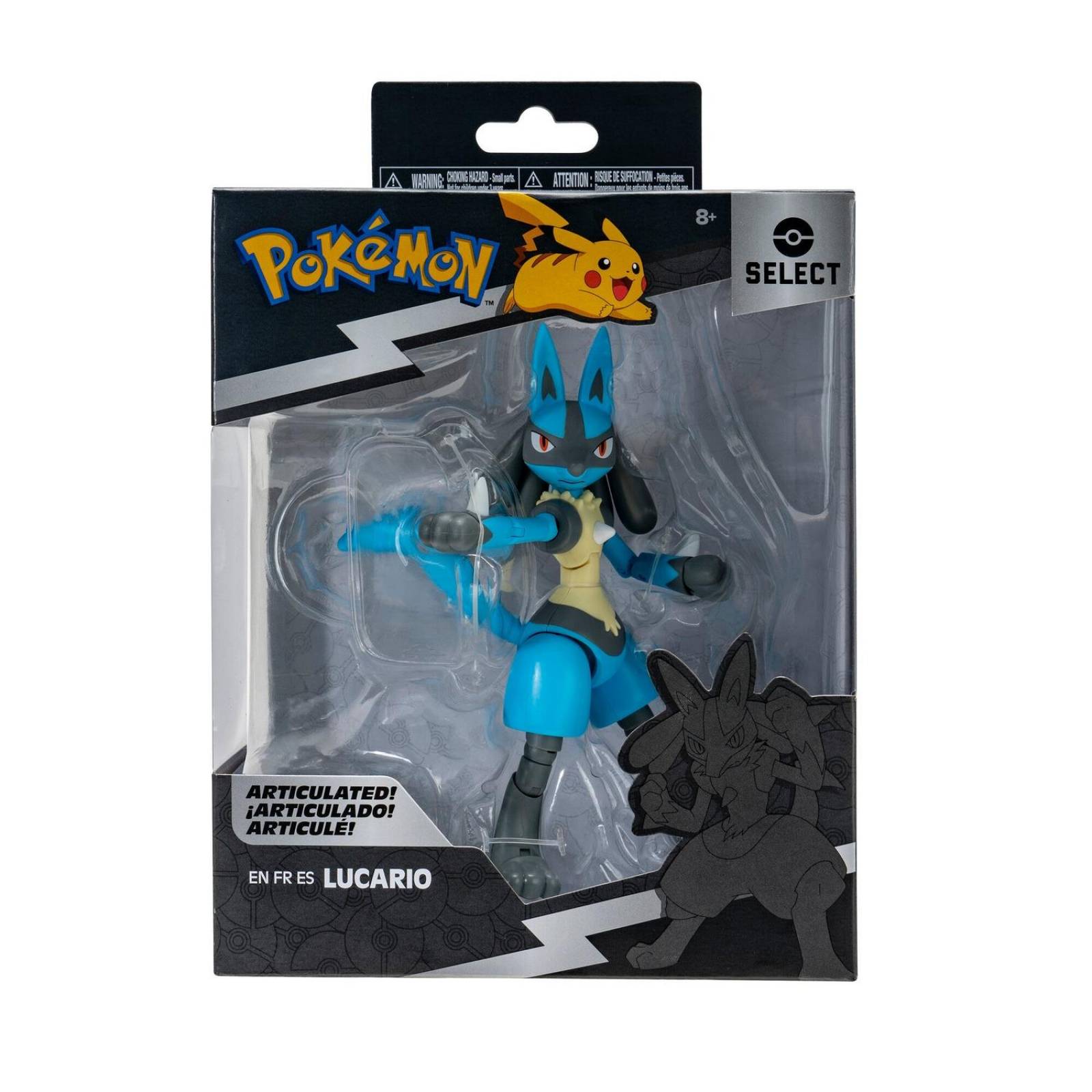 Pokemon Super Select: Figura De Acción - Lucario 