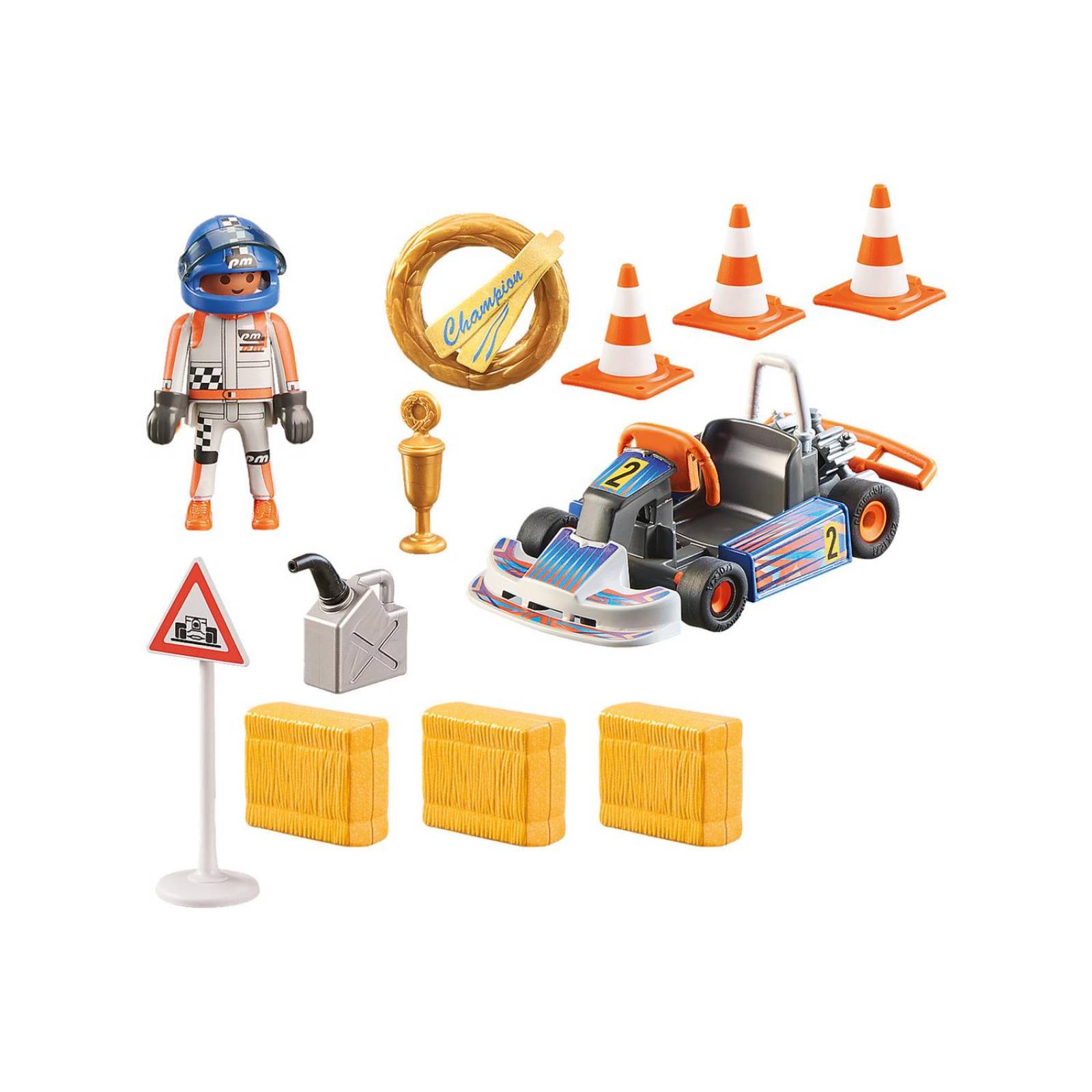Playmobil Sports & Action: Kart de Carreras 71187 