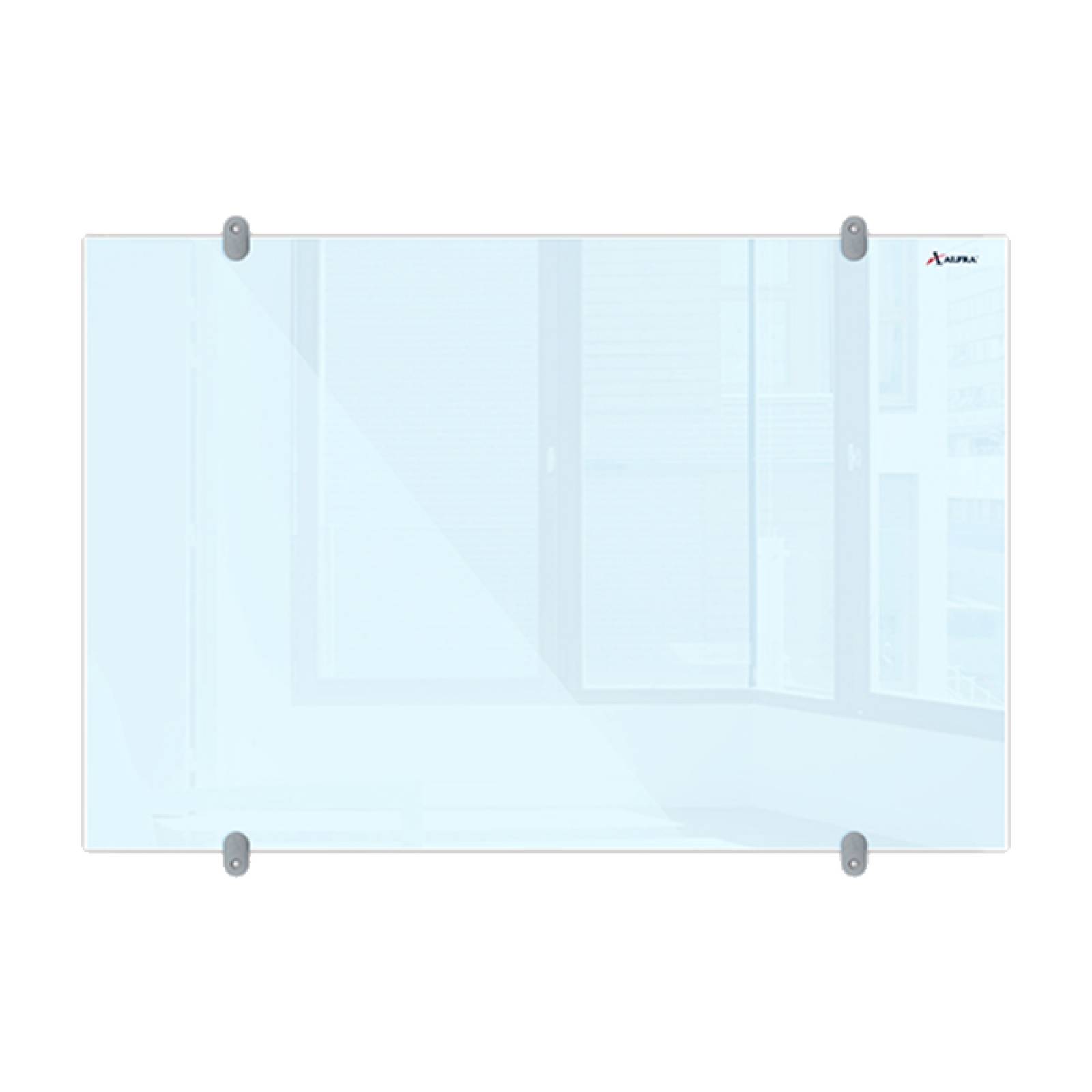 Pizarra Pintarrón De Cristal Satinado Alfra 120x240 cm
