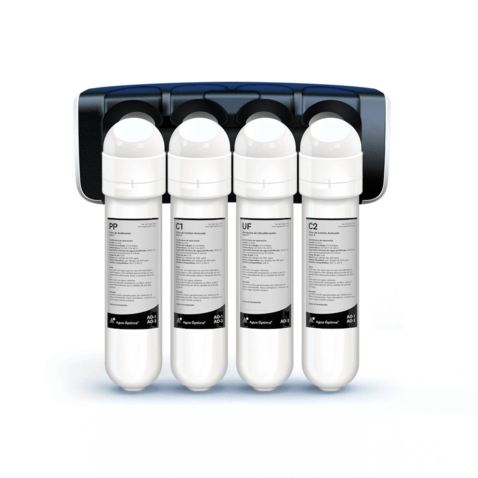 Purificador De Agua Filtro Ao3 Bajo Tarja Ultrafiltración