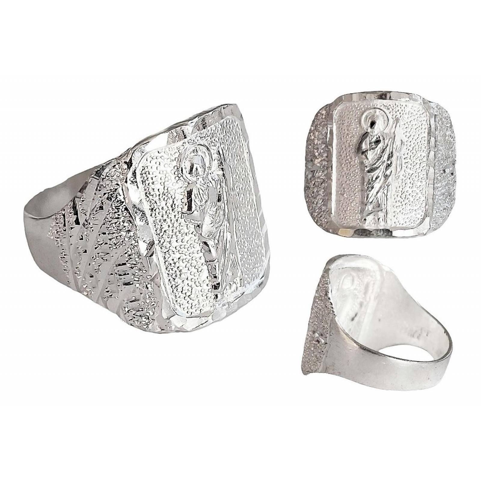 Anillo de san judas tadeo plata new arrivals